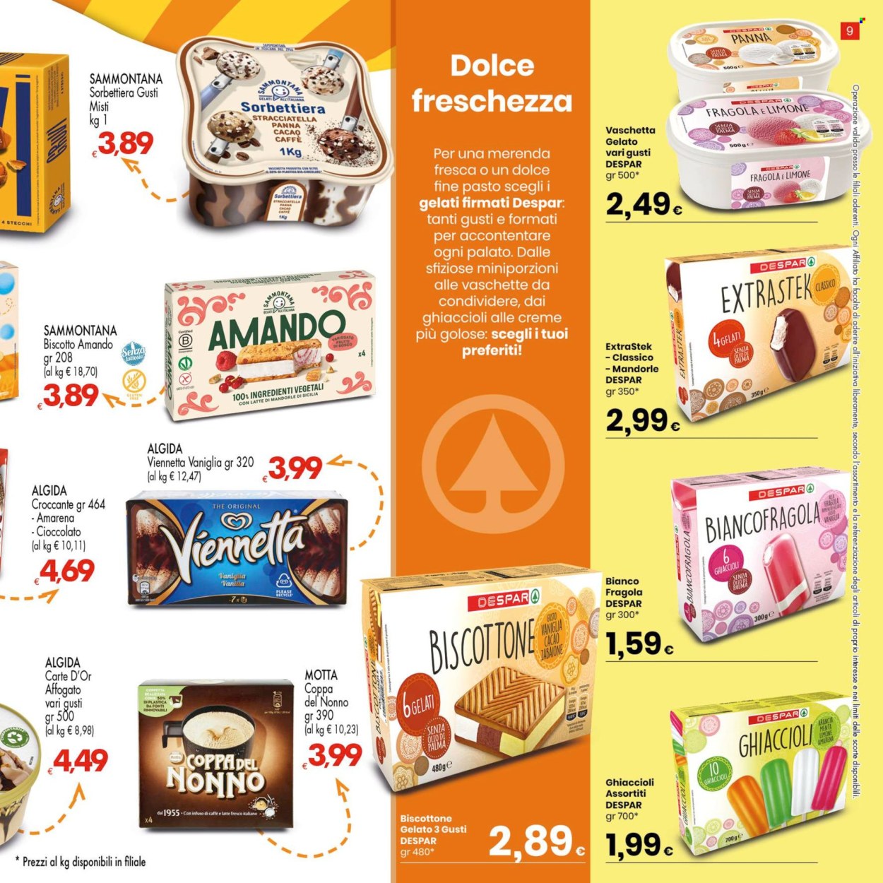 Volantino Eurospar - 31/7/2025 - 13/8/2025. Pagina 9
