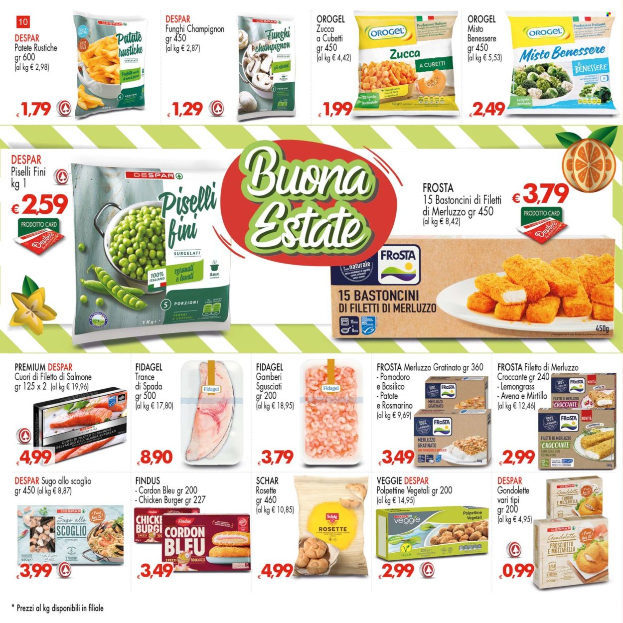 Volantino Eurospar - 31/7/2025 - 13/8/2025. Pagina 10