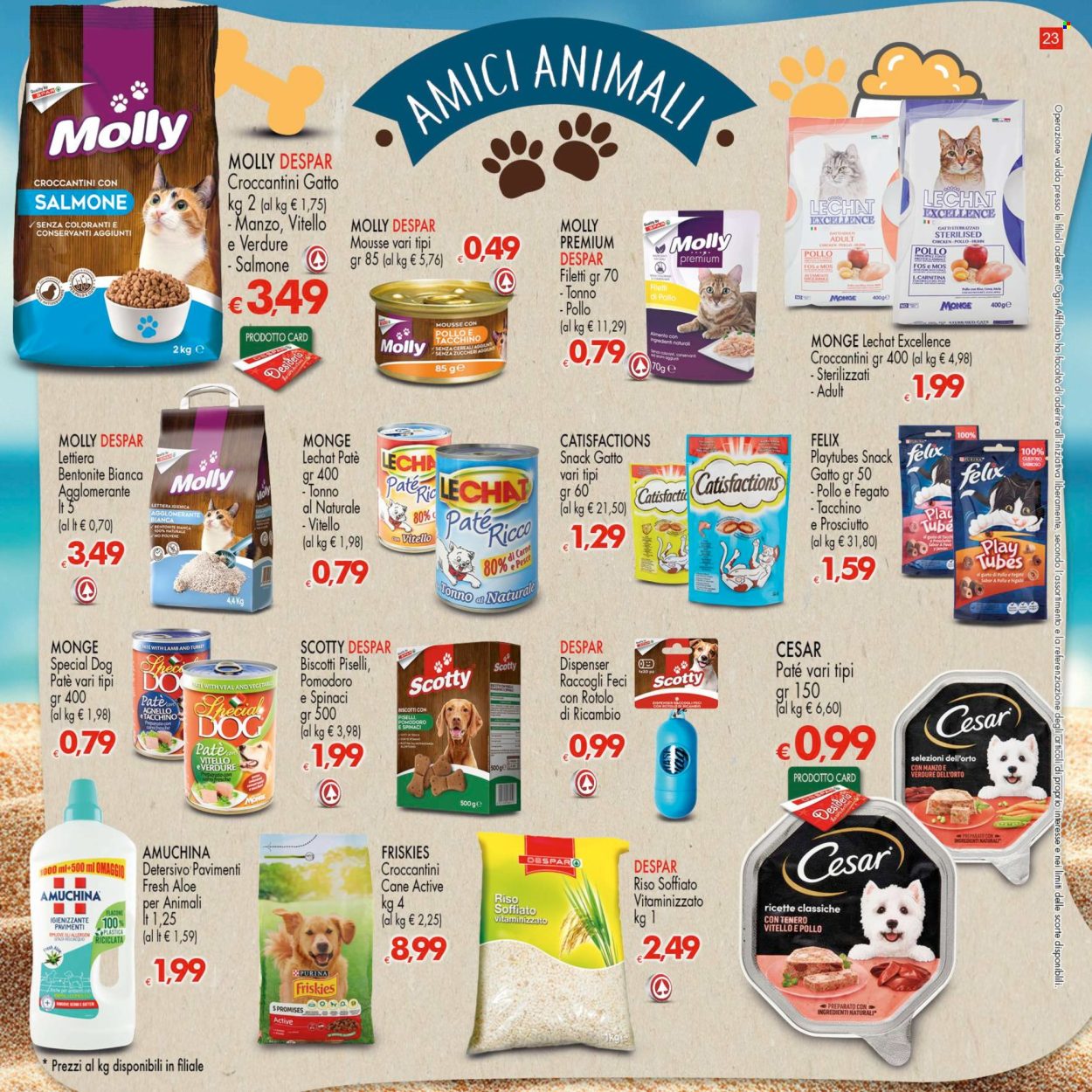 Volantino Eurospar - 31/7/2025 - 13/8/2025. Pagina 23