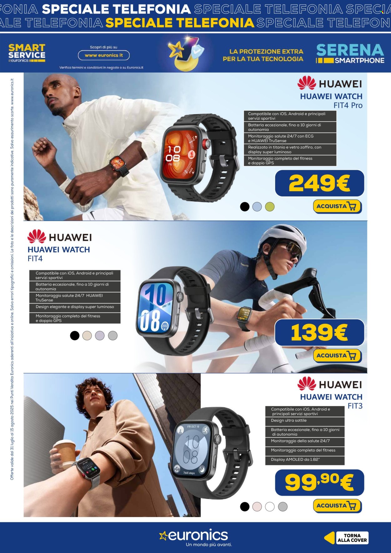 Volantino Euronics - 31/7/2025 - 15/8/2025. Pagina 9