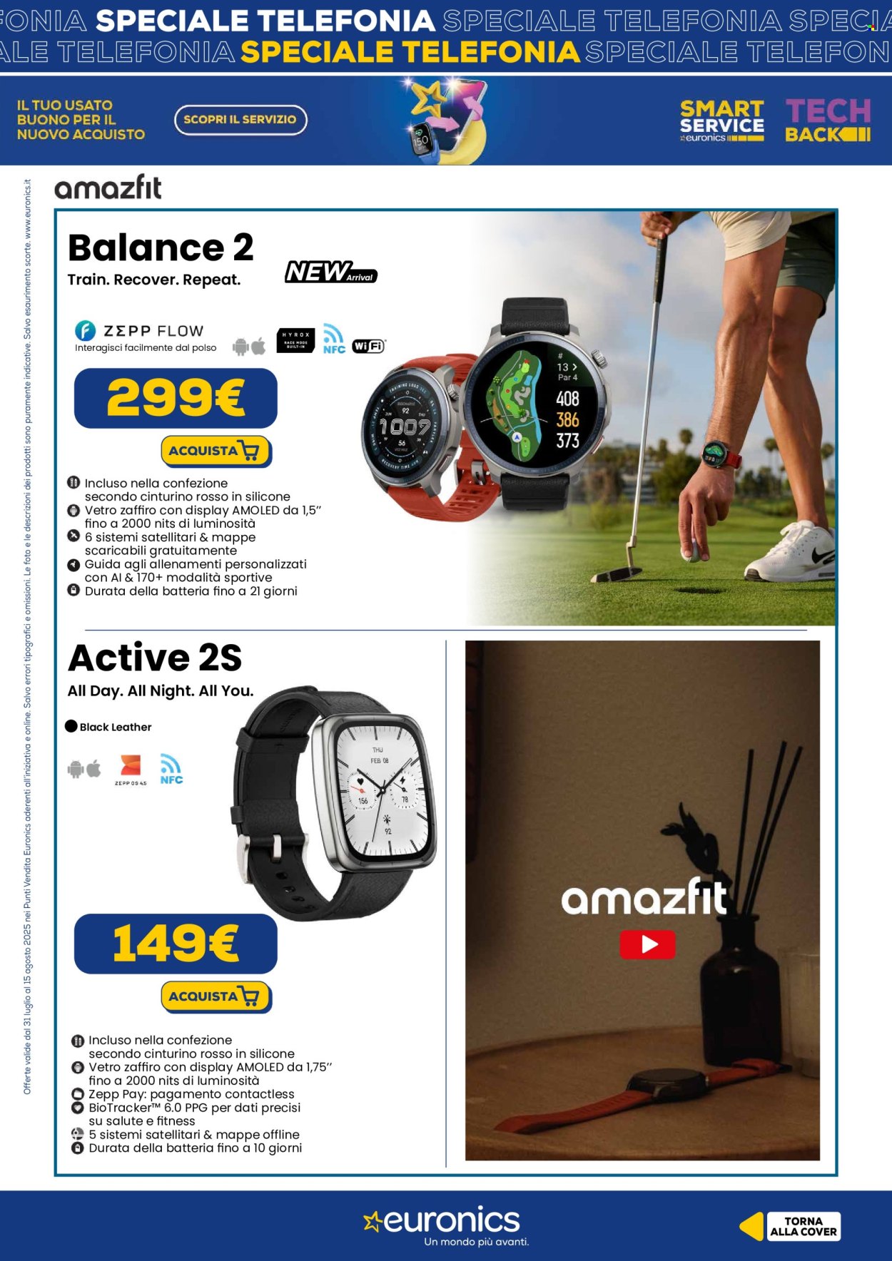 Volantino Euronics - 31/7/2025 - 15/8/2025. Pagina 10