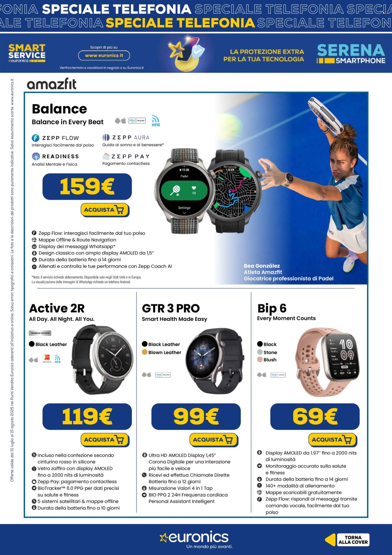 Volantino Euronics - 31/7/2025 - 15/8/2025. Pagina 11