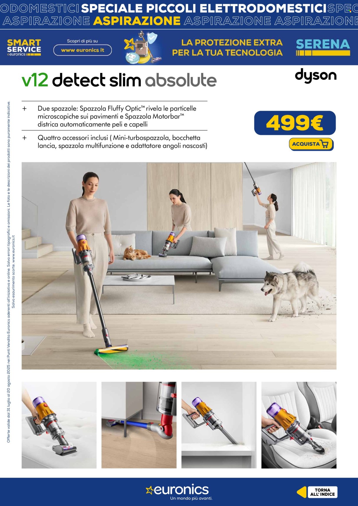 Volantino Euronics - 31/7/2025 - 20/8/2025. Pagina 4