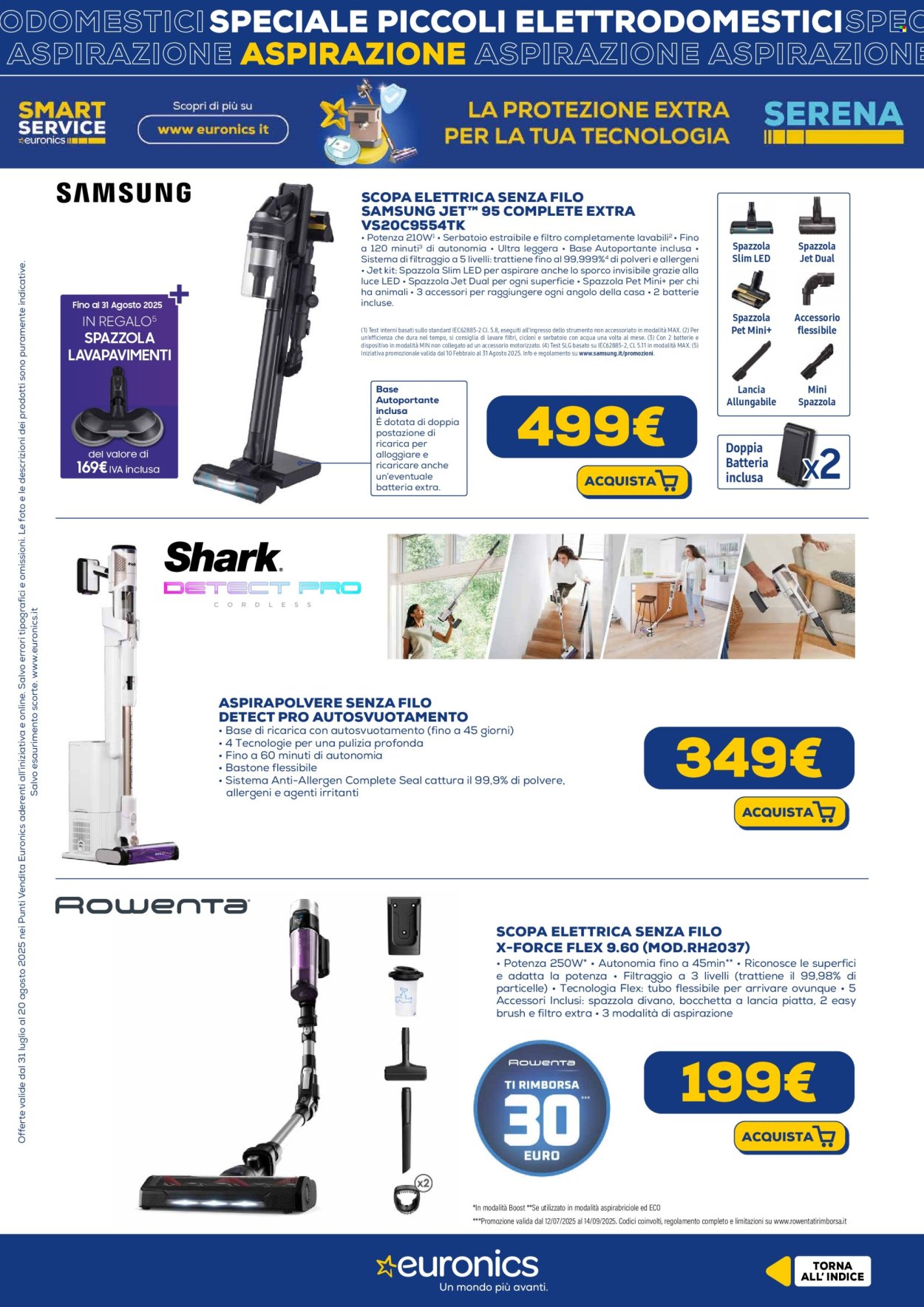 Volantino Euronics - 31/7/2025 - 20/8/2025. Pagina 5