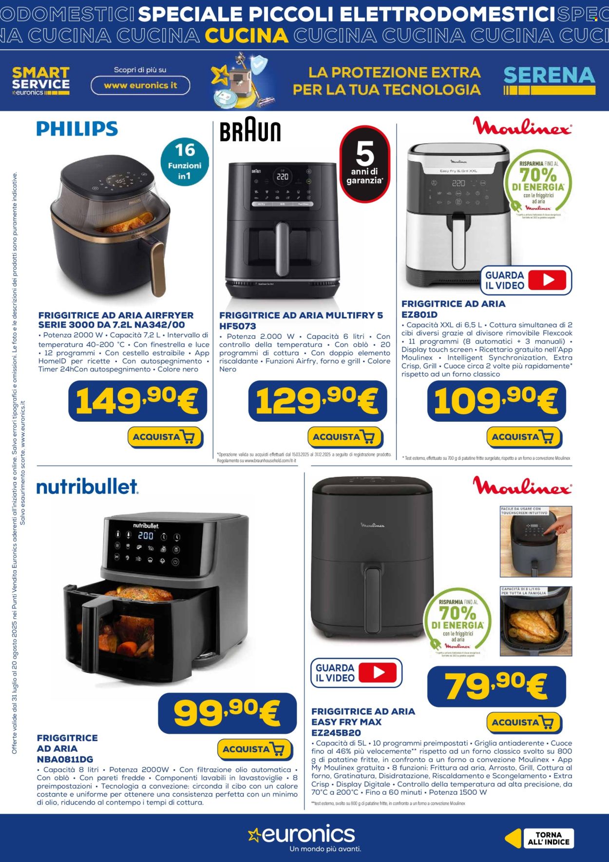 Volantino Euronics - 31/7/2025 - 20/8/2025. Pagina 12