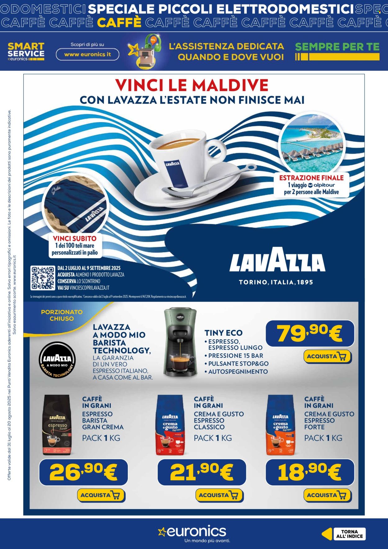 Volantino Euronics - 31/7/2025 - 20/8/2025. Pagina 20