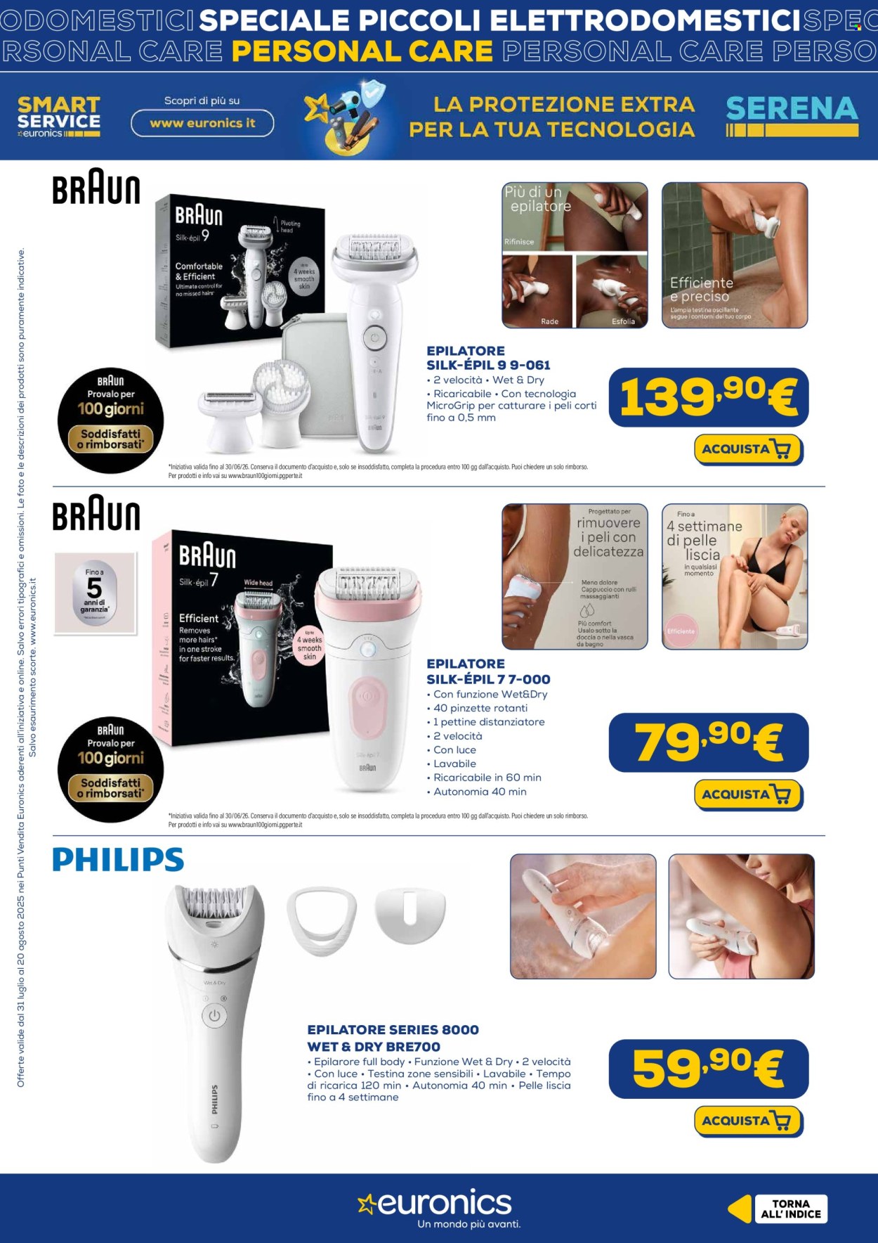 Volantino Euronics - 31/7/2025 - 20/8/2025. Pagina 23