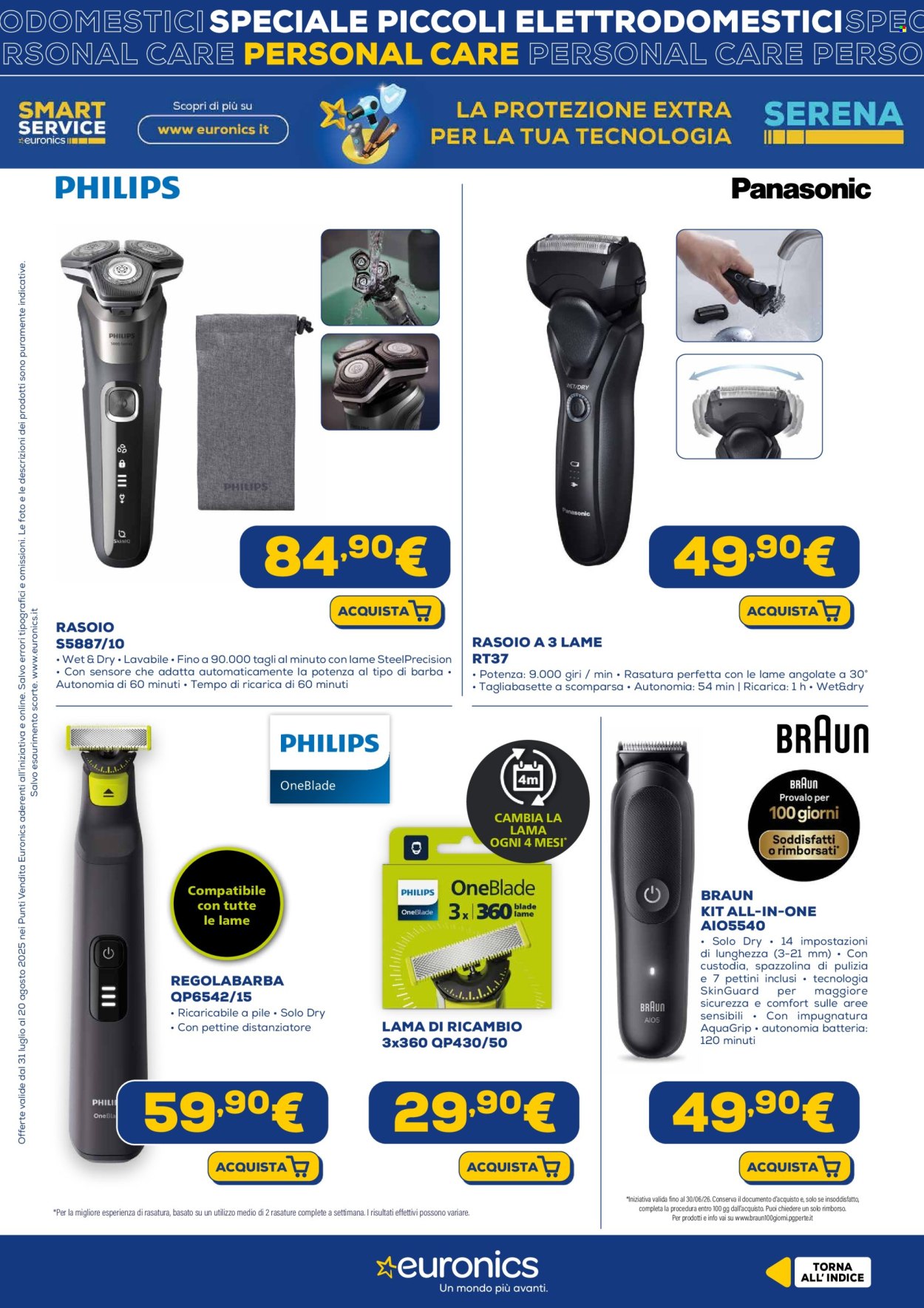 Volantino Euronics - 31/7/2025 - 20/8/2025. Pagina 24