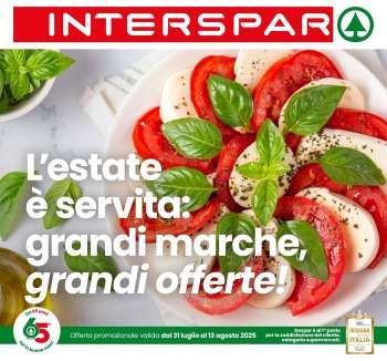 Volantino Interspar - 31/7/2025 - 13/8/2025.