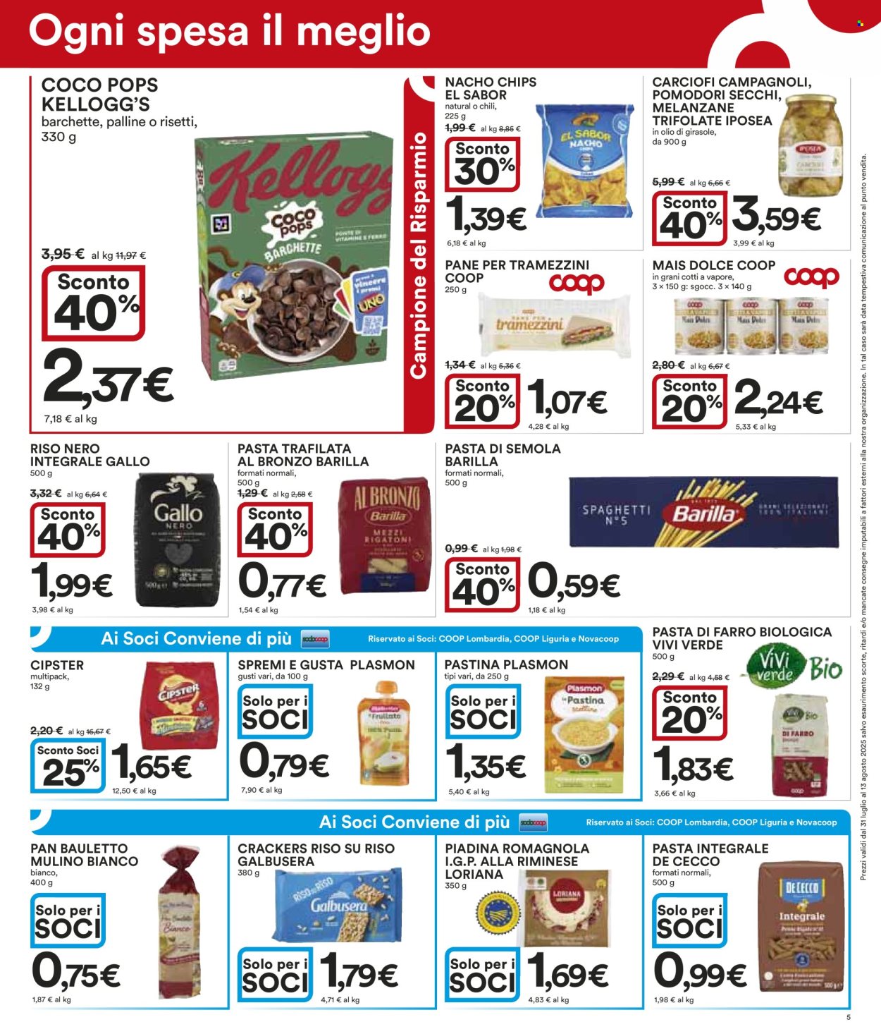 Volantino Coop - 31/7/2025 - 13/8/2025. Pagina 5