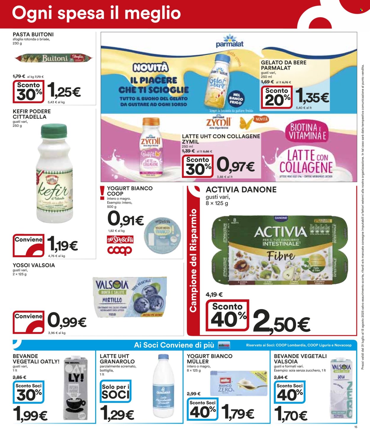 Volantino Coop - 31/7/2025 - 13/8/2025. Pagina 15