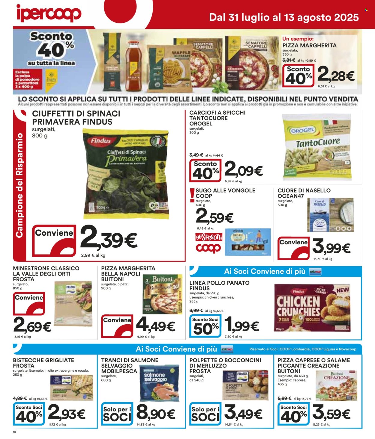 Volantino Coop - 31/7/2025 - 13/8/2025. Pagina 18