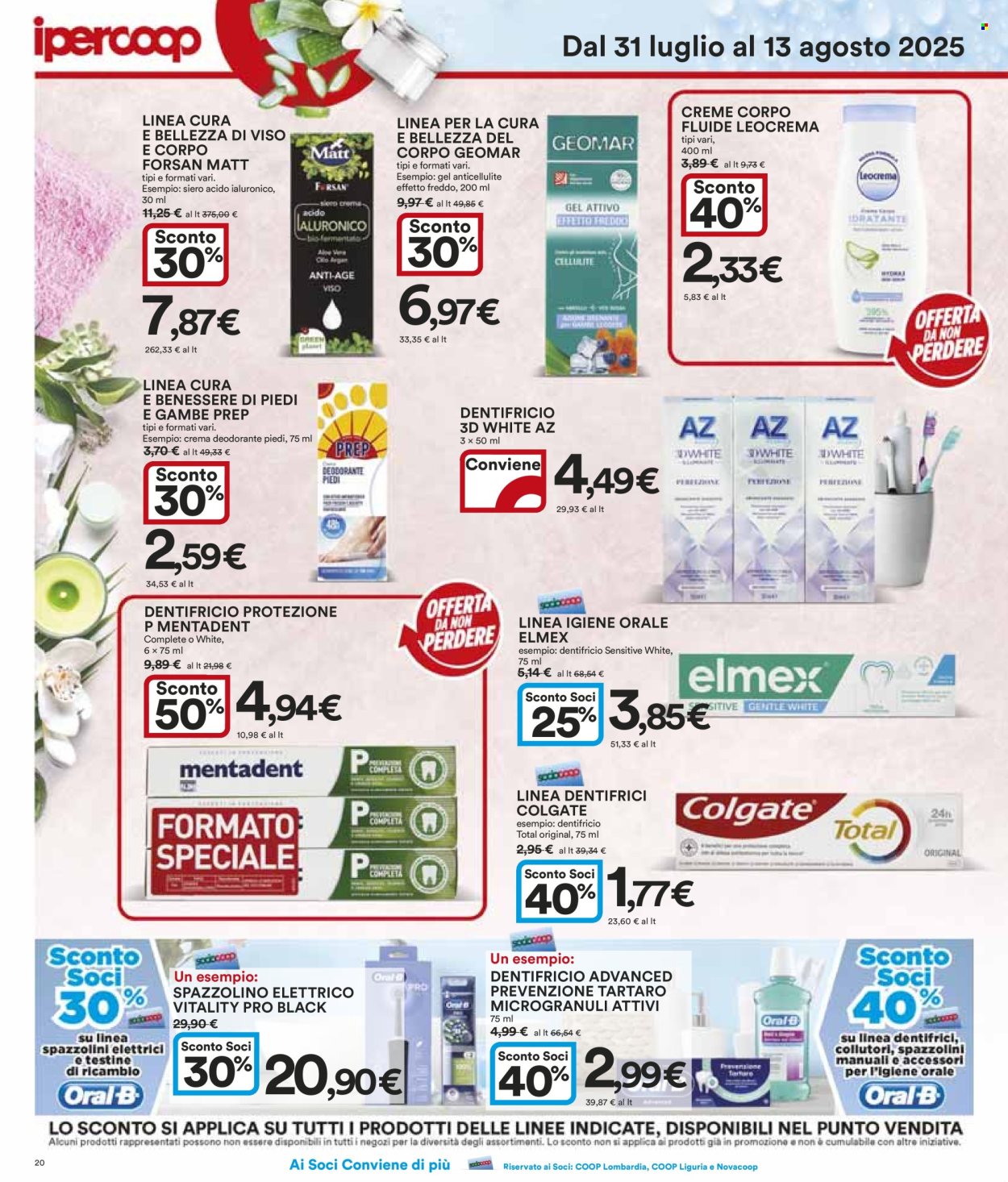 Volantino Coop - 31/7/2025 - 13/8/2025. Pagina 20