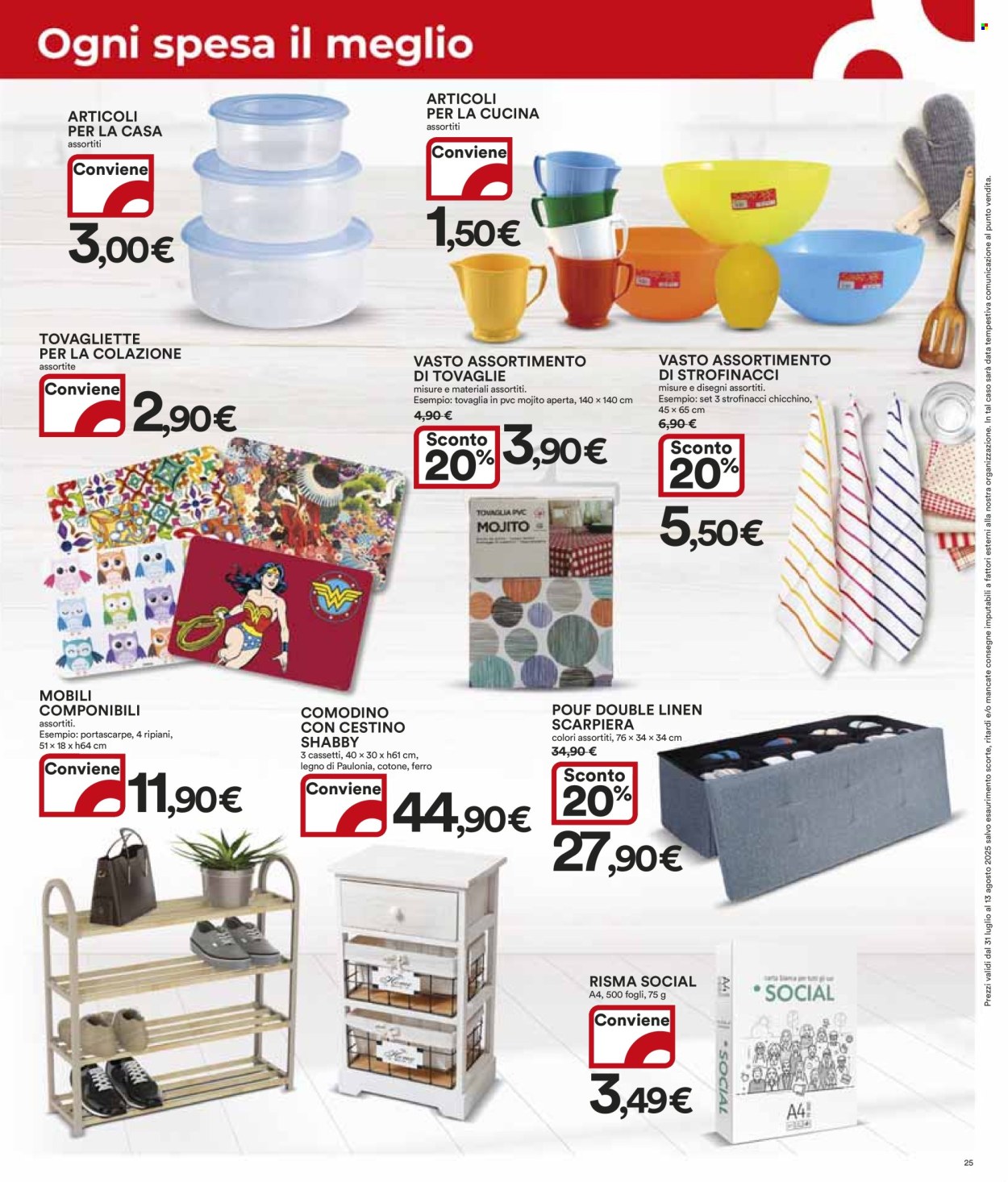 Volantino Coop - 31/7/2025 - 13/8/2025. Pagina 25
