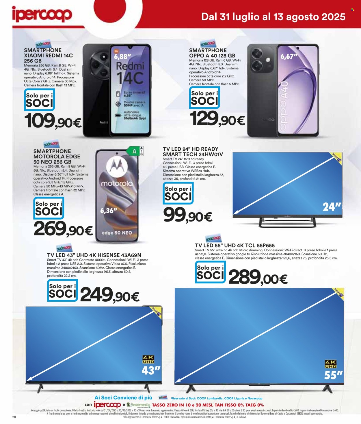 Volantino Coop - 31/7/2025 - 13/8/2025. Pagina 28
