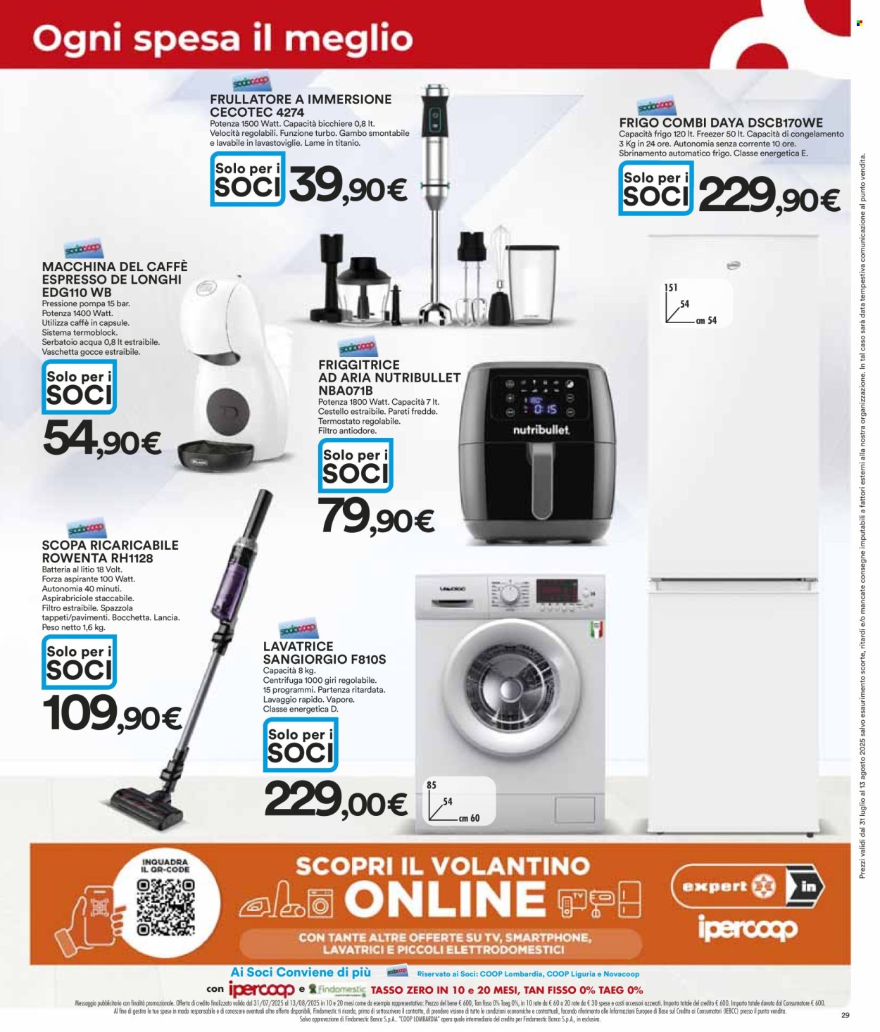 Volantino Coop - 31/7/2025 - 13/8/2025. Pagina 29