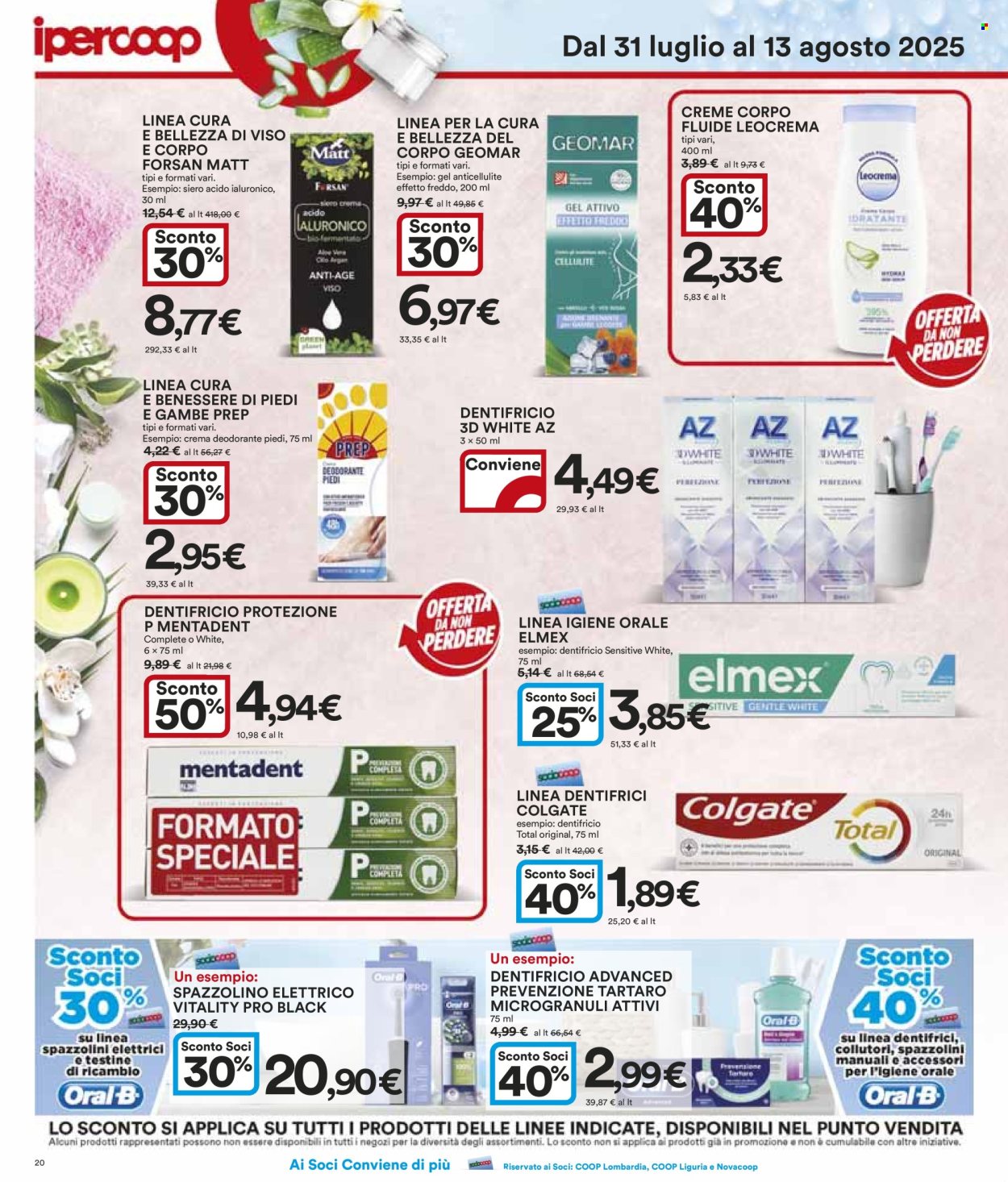 Volantino Coop - 31/7/2025 - 13/8/2025. Pagina 20