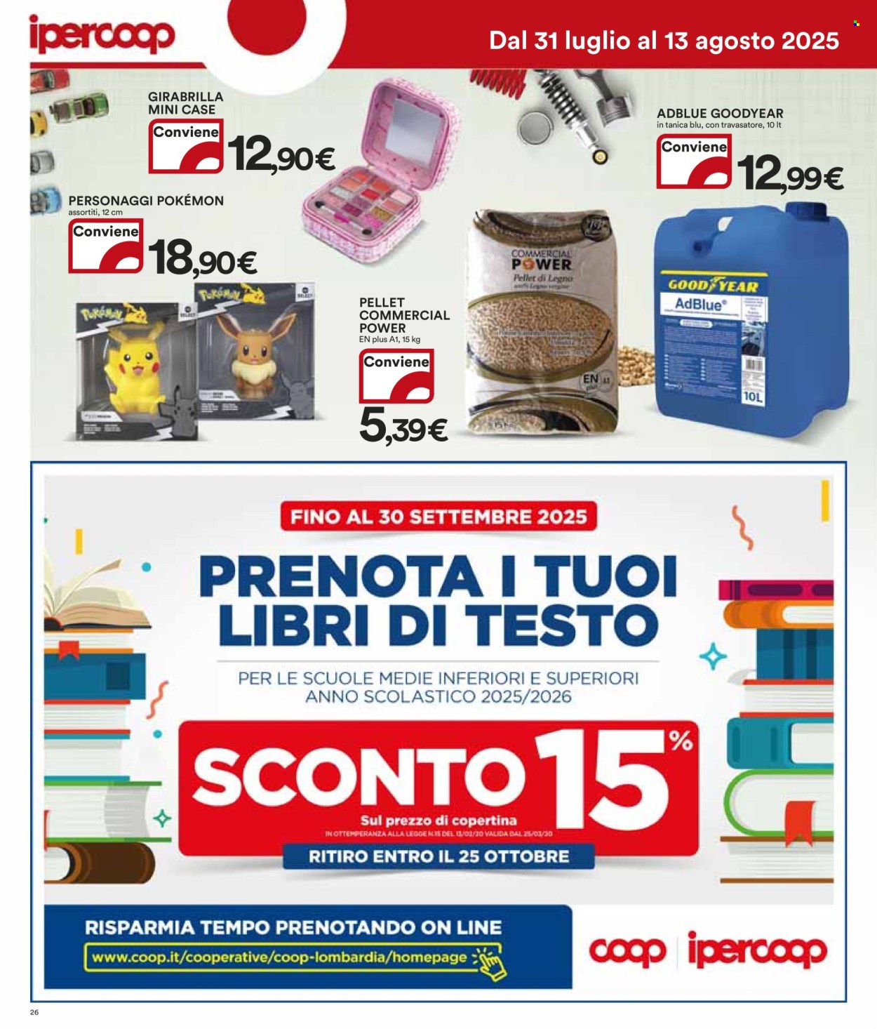 Volantino Coop - 31/7/2025 - 13/8/2025. Pagina 26