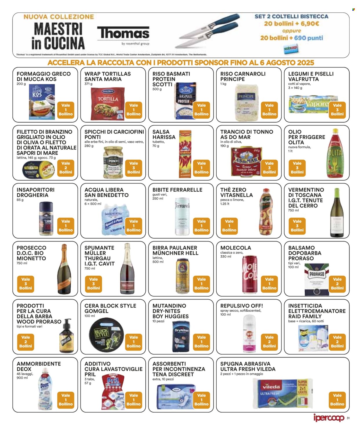 Volantino Coop - 31/7/2025 - 13/8/2025. Pagina 31