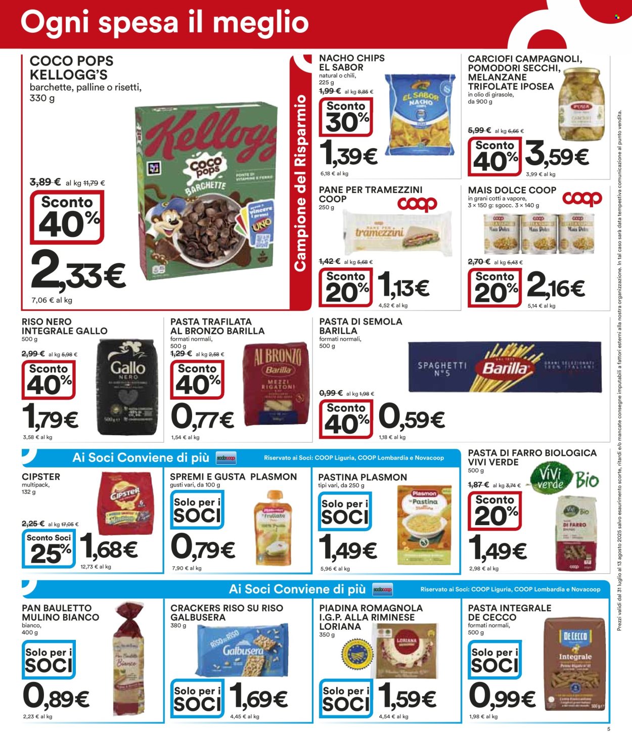 Volantino Coop - 31/7/2025 - 13/8/2025. Pagina 5