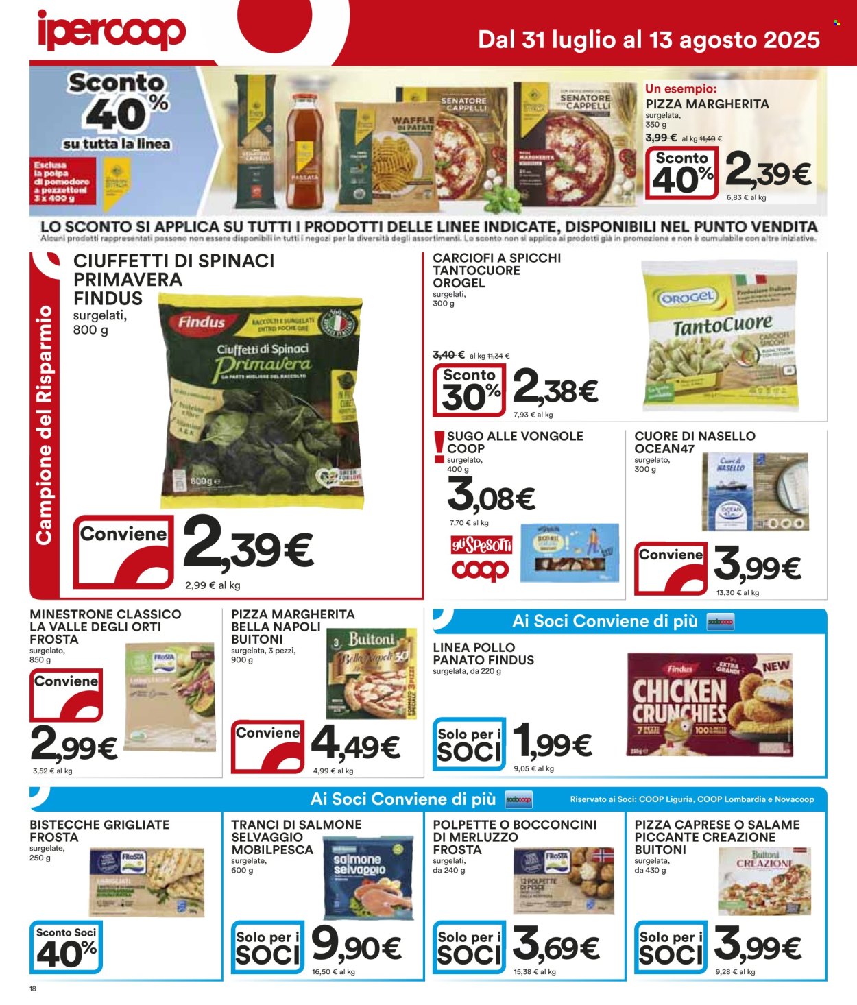 Volantino Coop - 31/7/2025 - 13/8/2025. Pagina 18