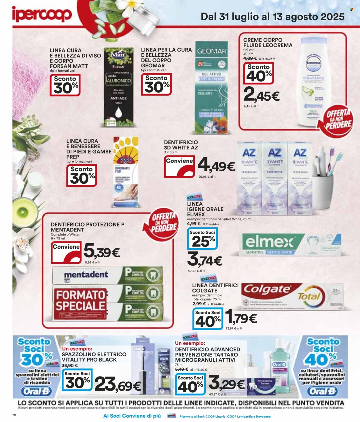 Volantino Coop - 31/7/2025 - 13/8/2025. Pagina 20
