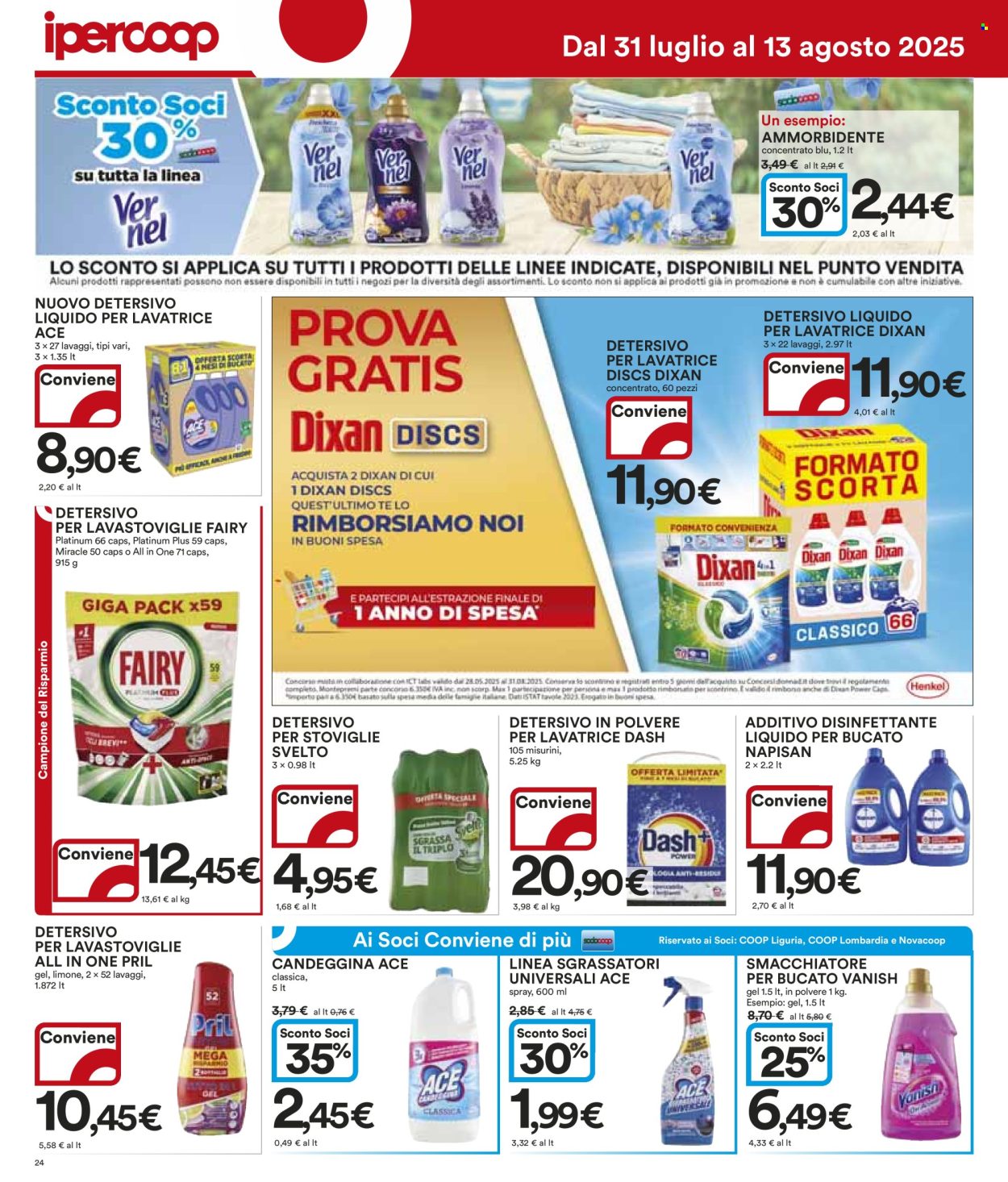 Volantino Coop - 31/7/2025 - 13/8/2025. Pagina 24