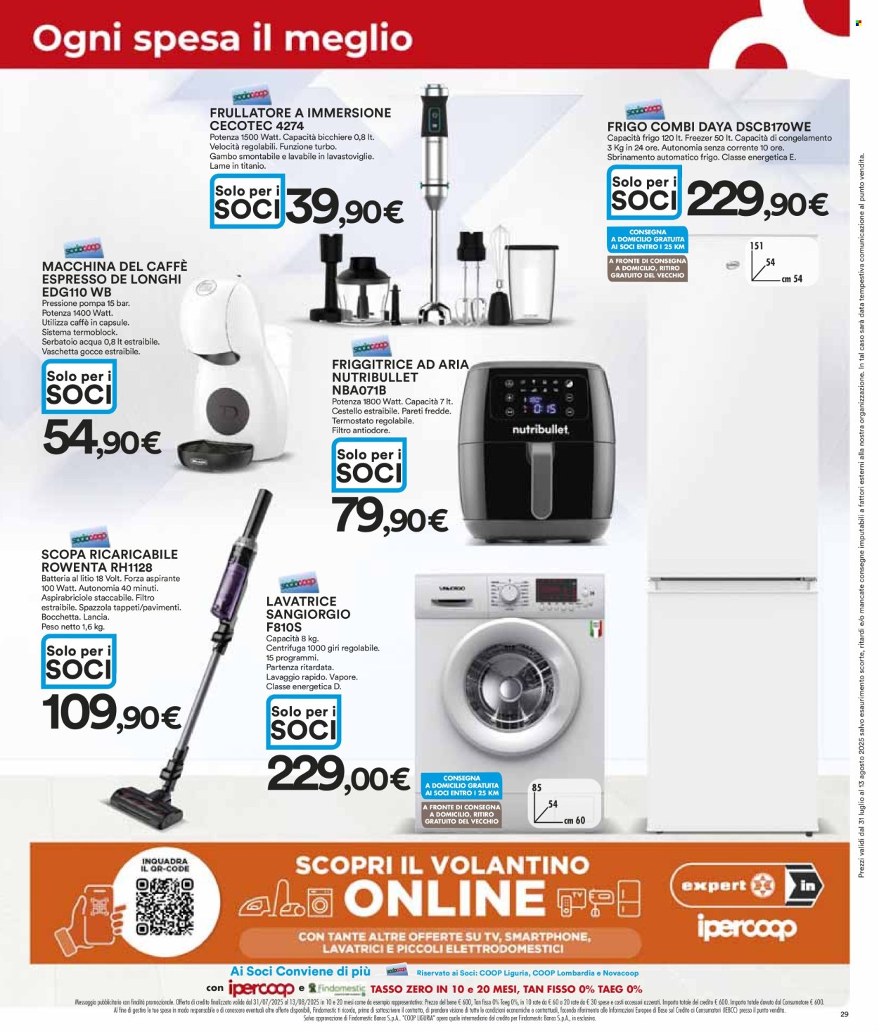 Volantino Coop - 31/7/2025 - 13/8/2025. Pagina 29