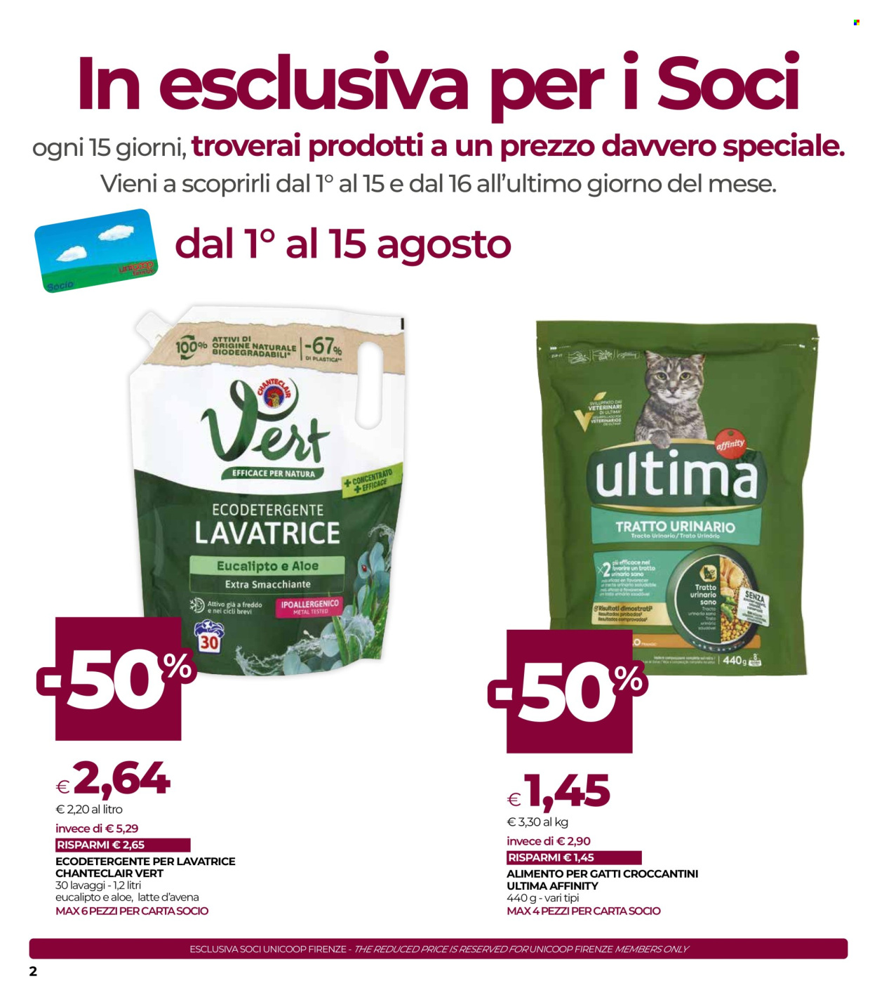Volantino Coop - 31/7/2025 - 13/8/2025. Pagina 2