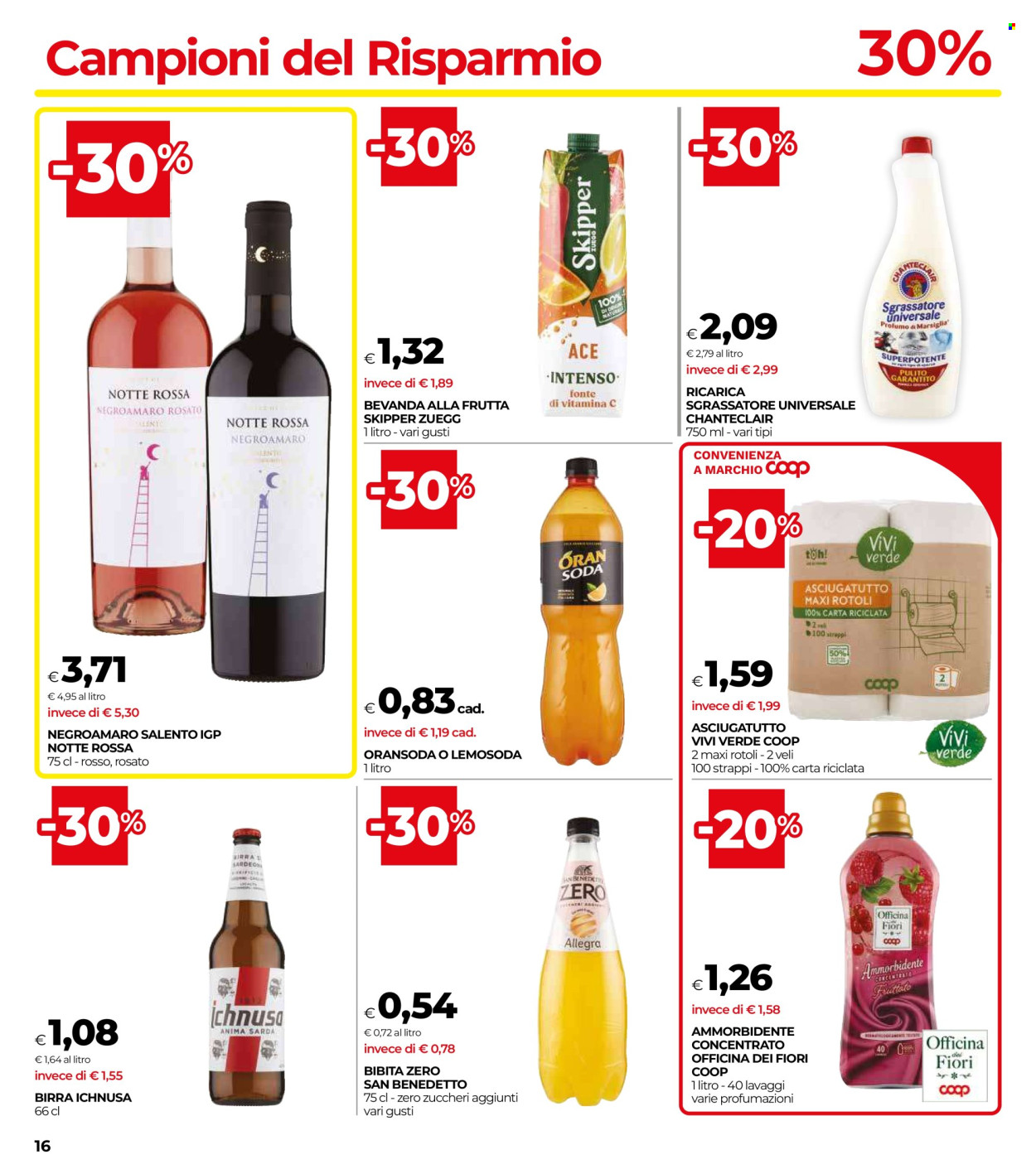 Volantino Coop - 31/7/2025 - 13/8/2025. Pagina 16