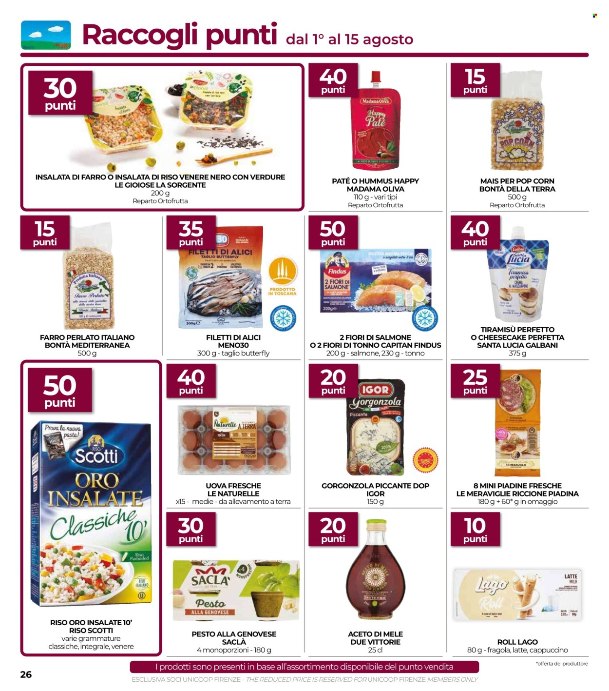 Volantino Coop - 31/7/2025 - 13/8/2025. Pagina 26