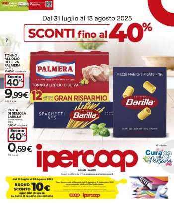 Volantino Coop - 31/7/2025 - 13/8/2025.