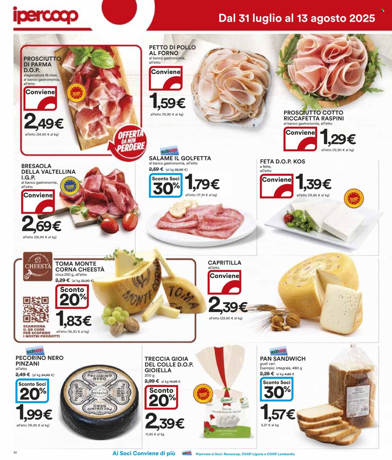 Volantino Coop - 31/7/2025 - 13/8/2025. Pagina 10
