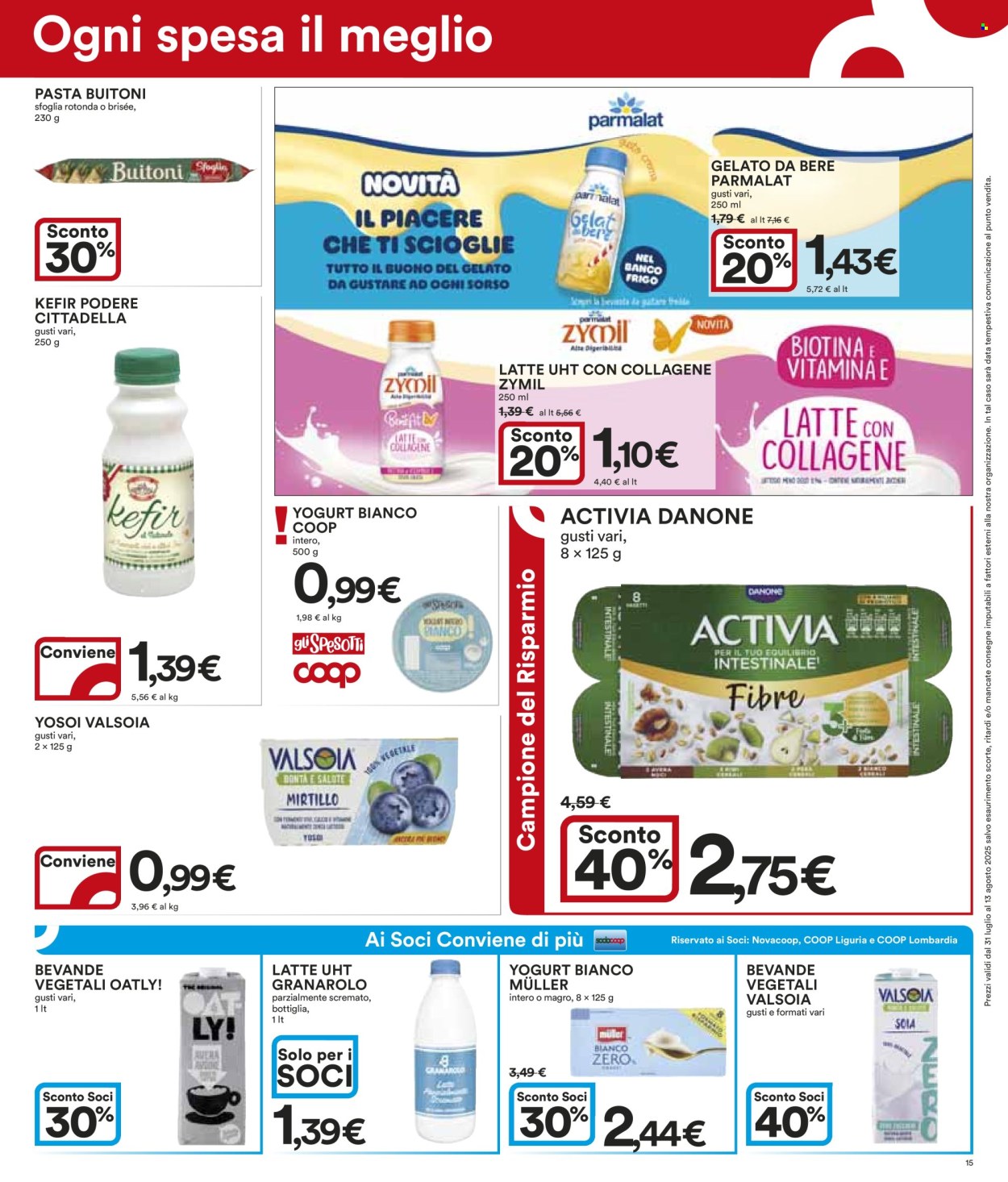Volantino Coop - 31/7/2025 - 13/8/2025. Pagina 15