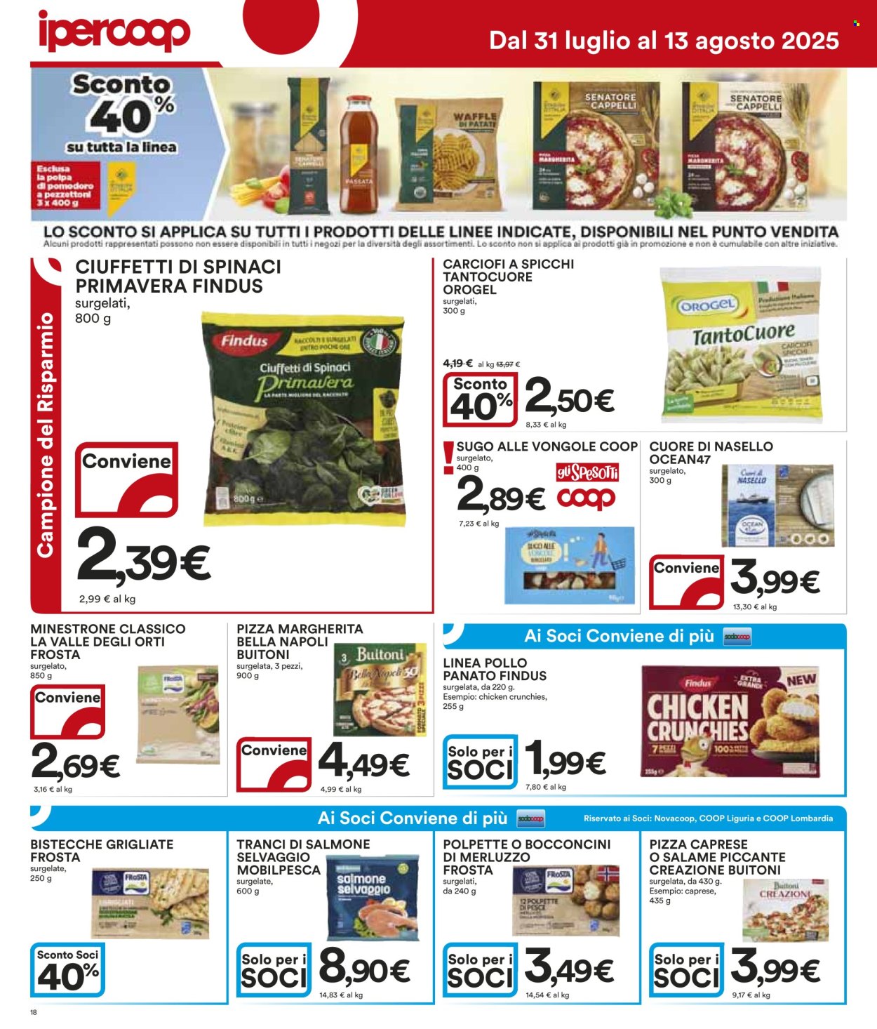 Volantino Coop - 31/7/2025 - 13/8/2025. Pagina 18