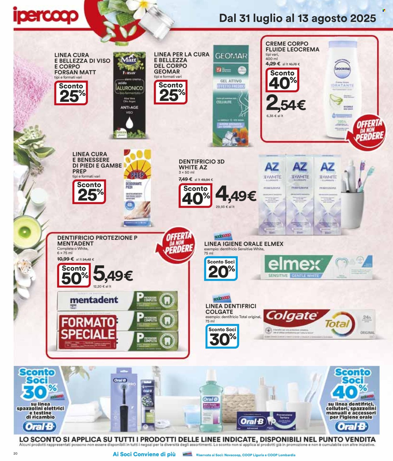 Volantino Coop - 31/7/2025 - 13/8/2025. Pagina 20
