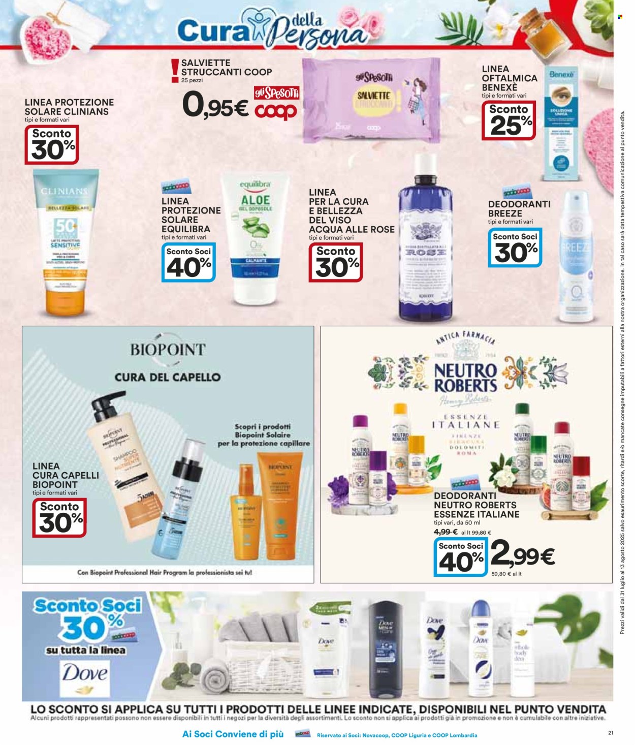 Volantino Coop - 31/7/2025 - 13/8/2025. Pagina 21