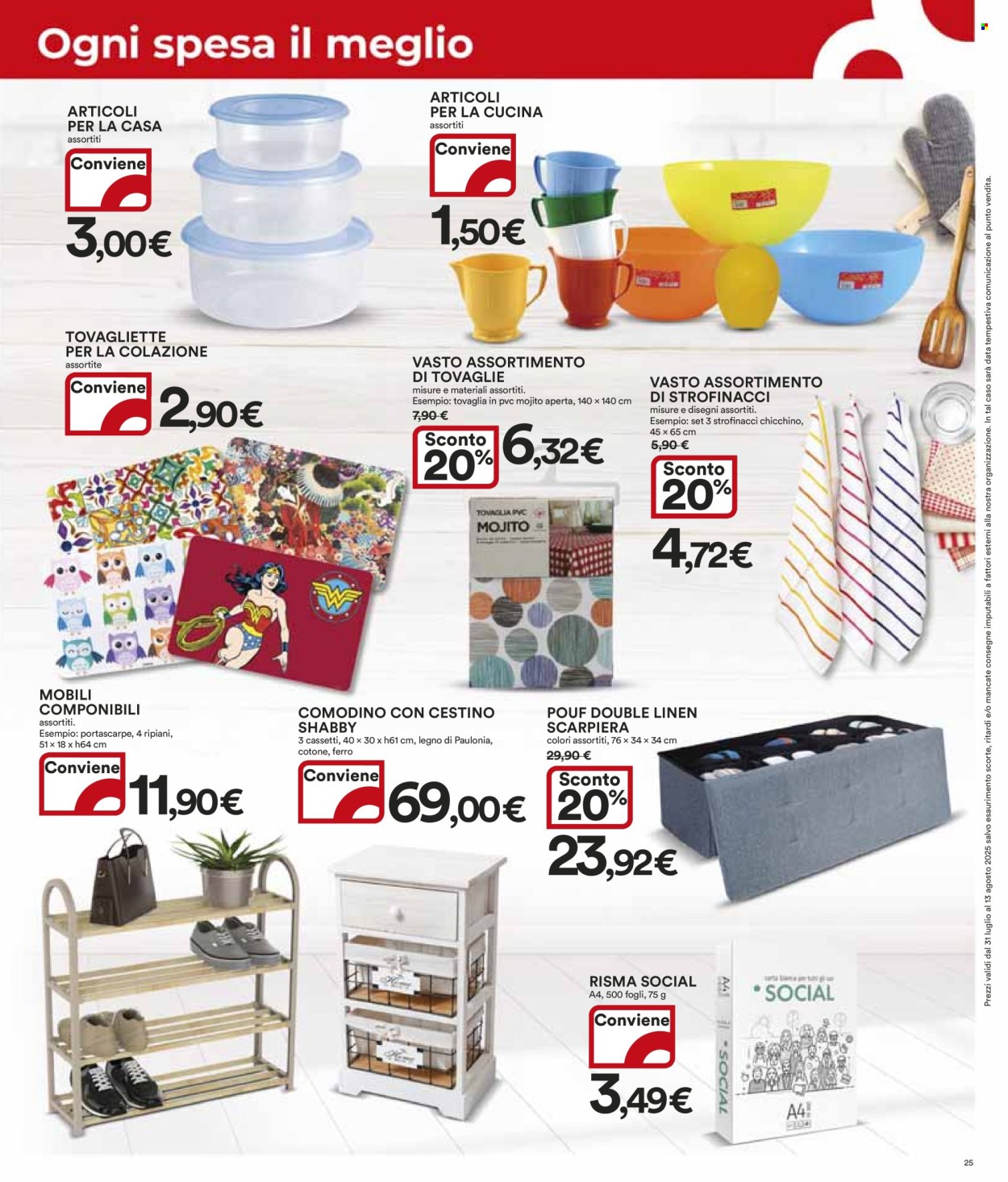 Volantino Coop - 31/7/2025 - 13/8/2025. Pagina 25