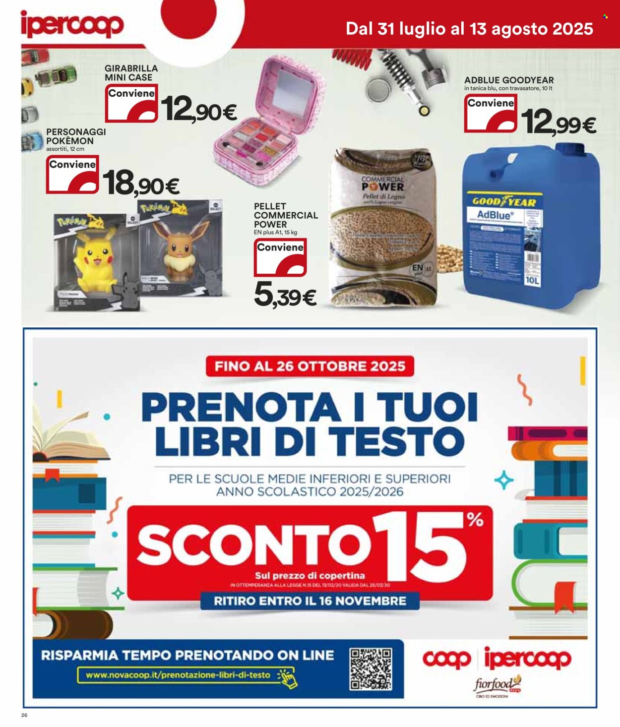 Volantino Coop - 31/7/2025 - 13/8/2025. Pagina 26