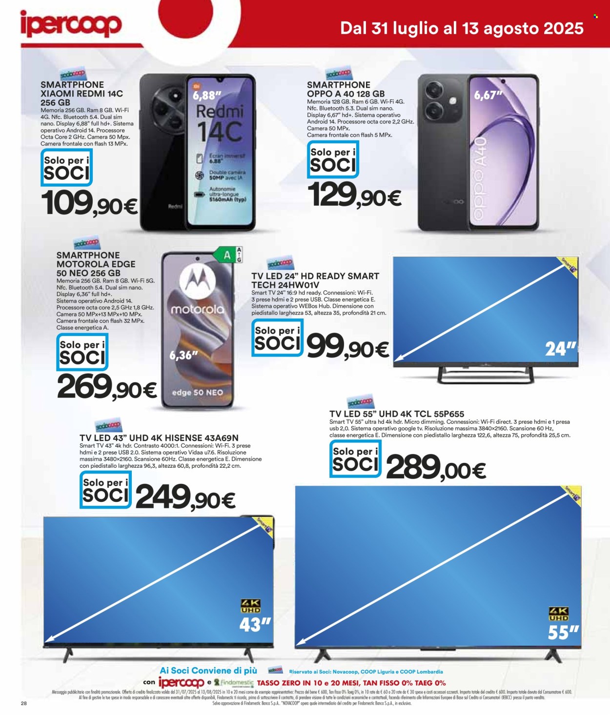 Volantino Coop - 31/7/2025 - 13/8/2025. Pagina 28