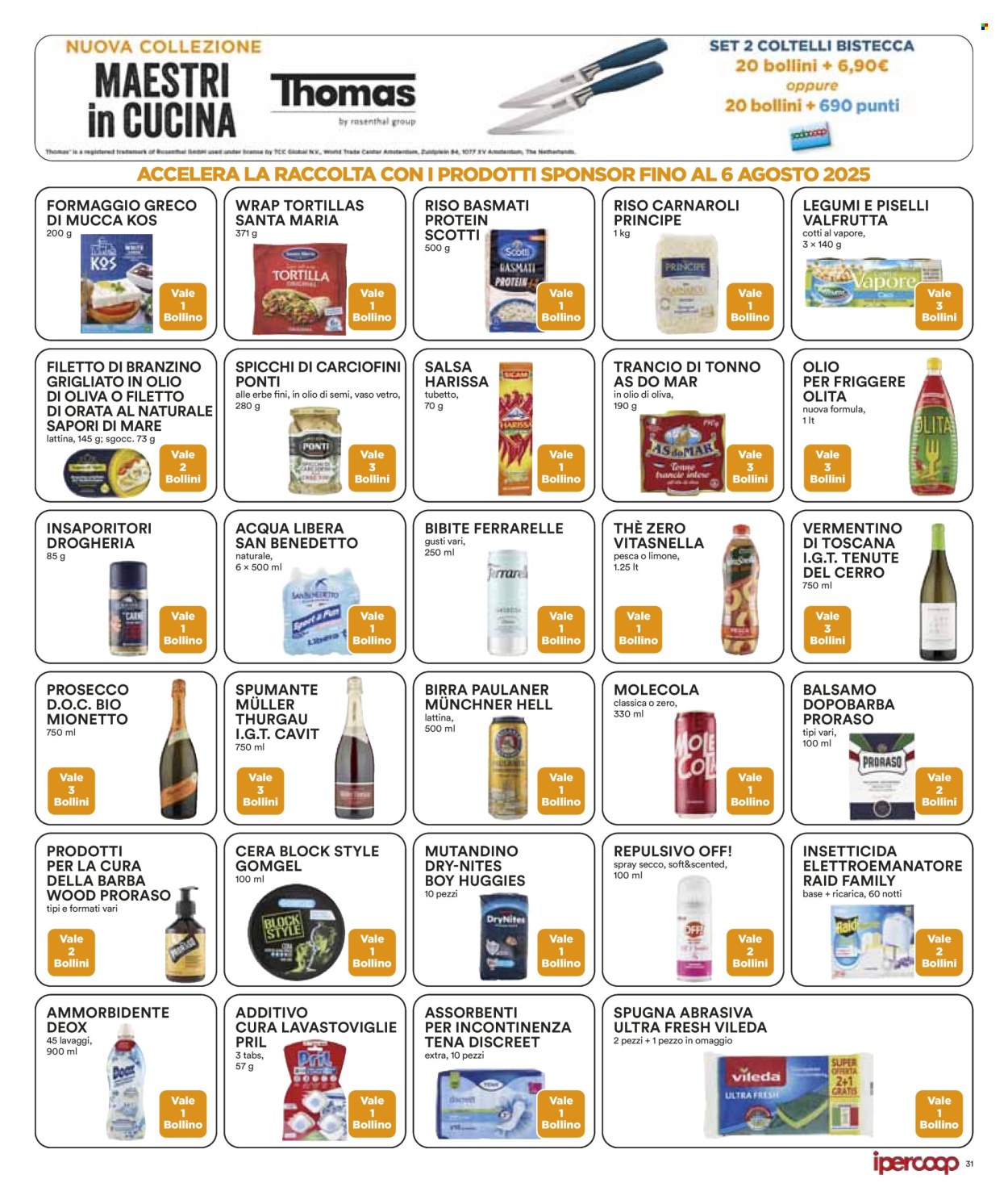 Volantino Coop - 31/7/2025 - 13/8/2025. Pagina 31