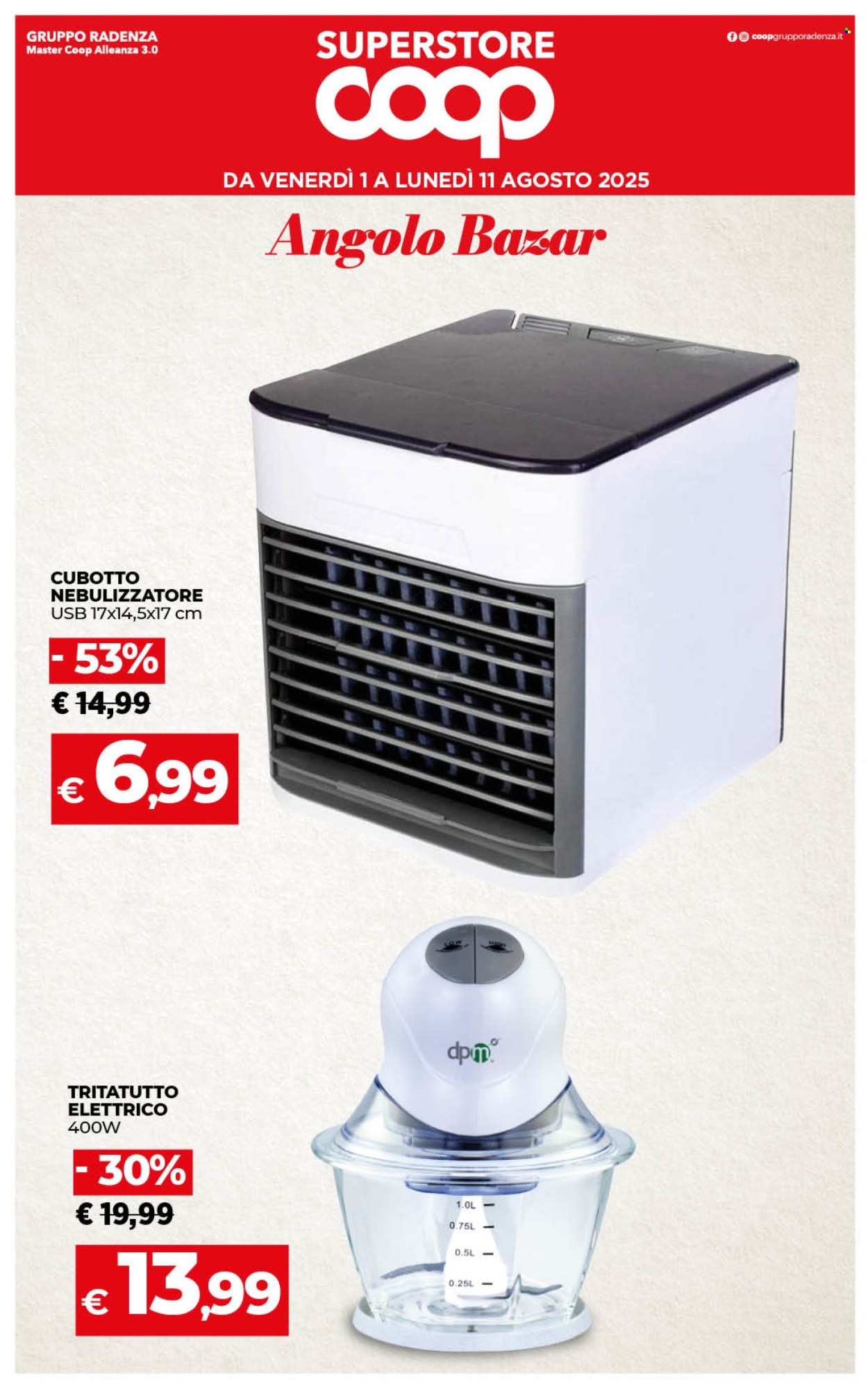Volantino Coop - 1/8/2025 - 11/8/2025. Pagina 47