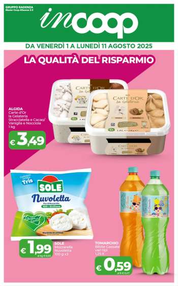 Volantino Coop - 1/8/2025 - 11/8/2025.