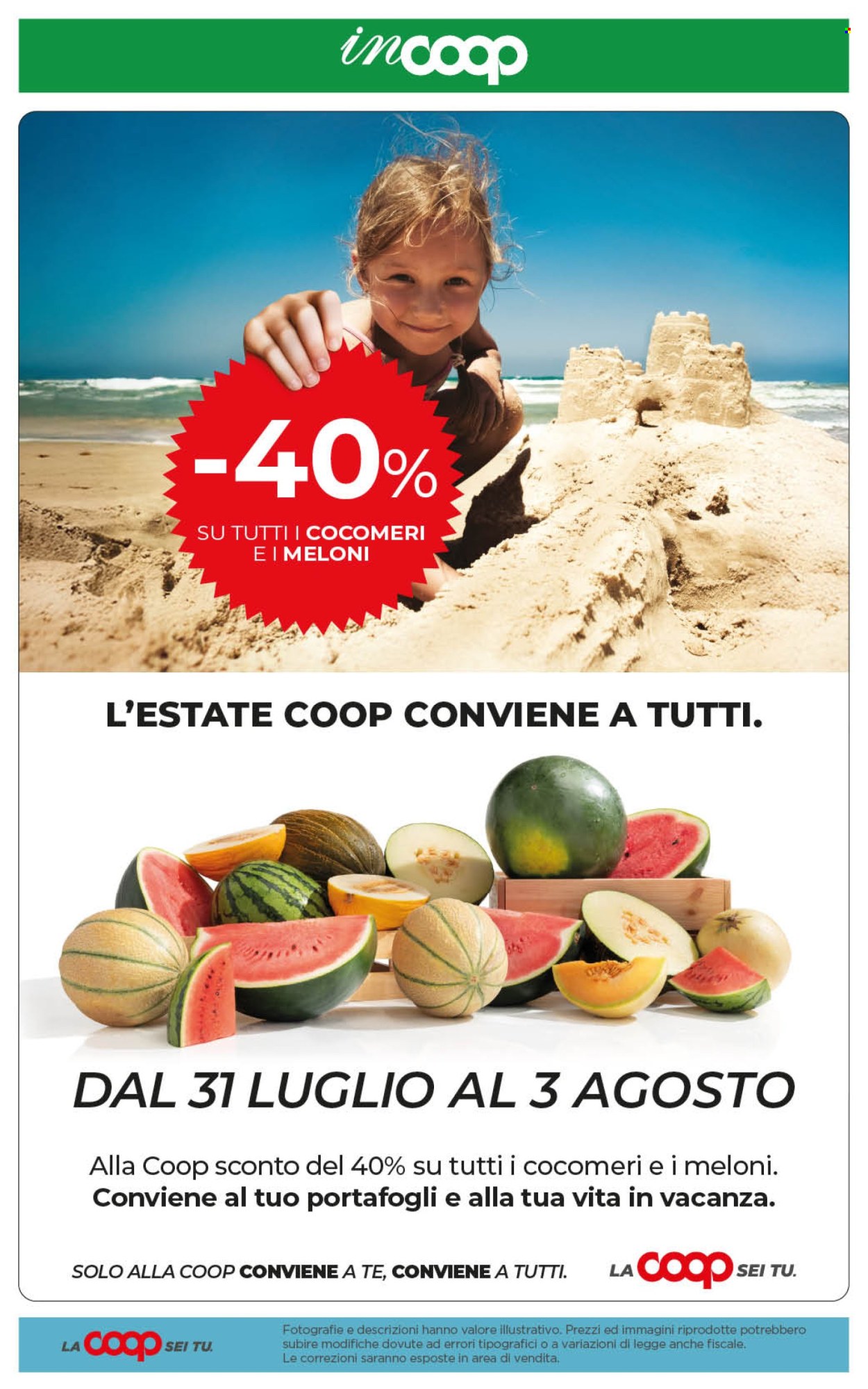 Volantino Coop - 1/8/2025 - 11/8/2025. Pagina 31