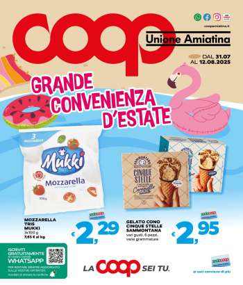 Volantino Coop - 31/7/2025 - 12/8/2025.