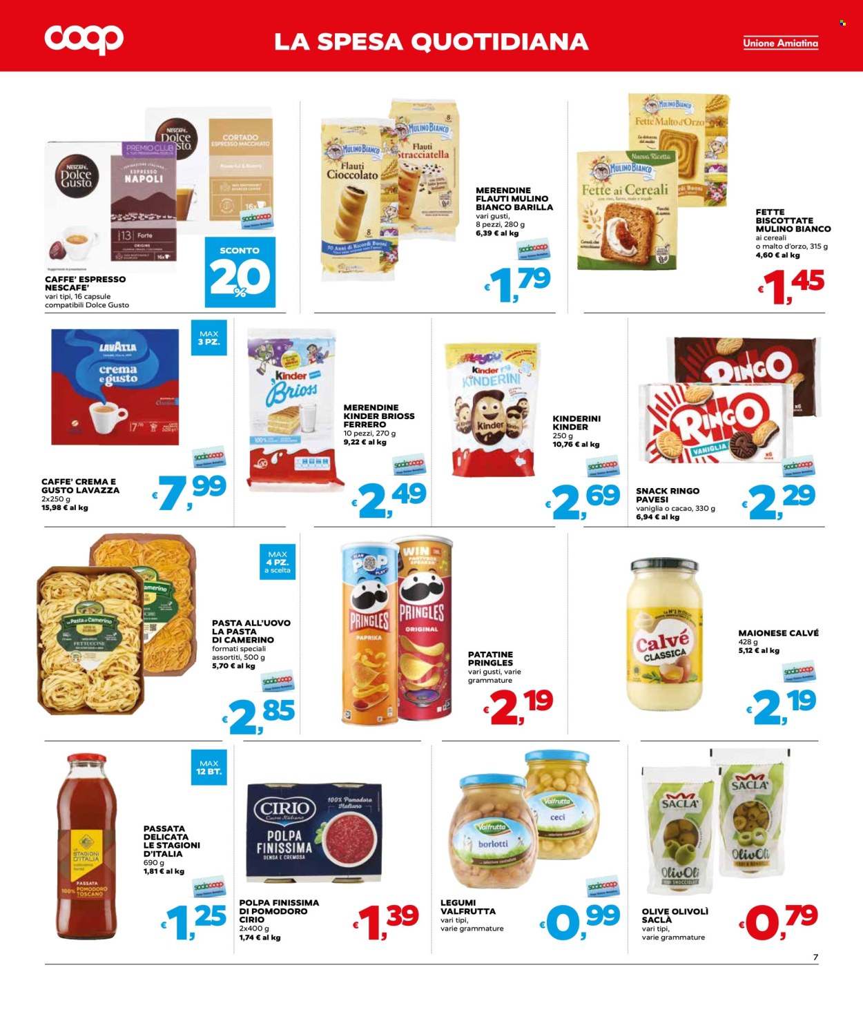 Volantino Coop - 31/7/2025 - 12/8/2025. Pagina 7