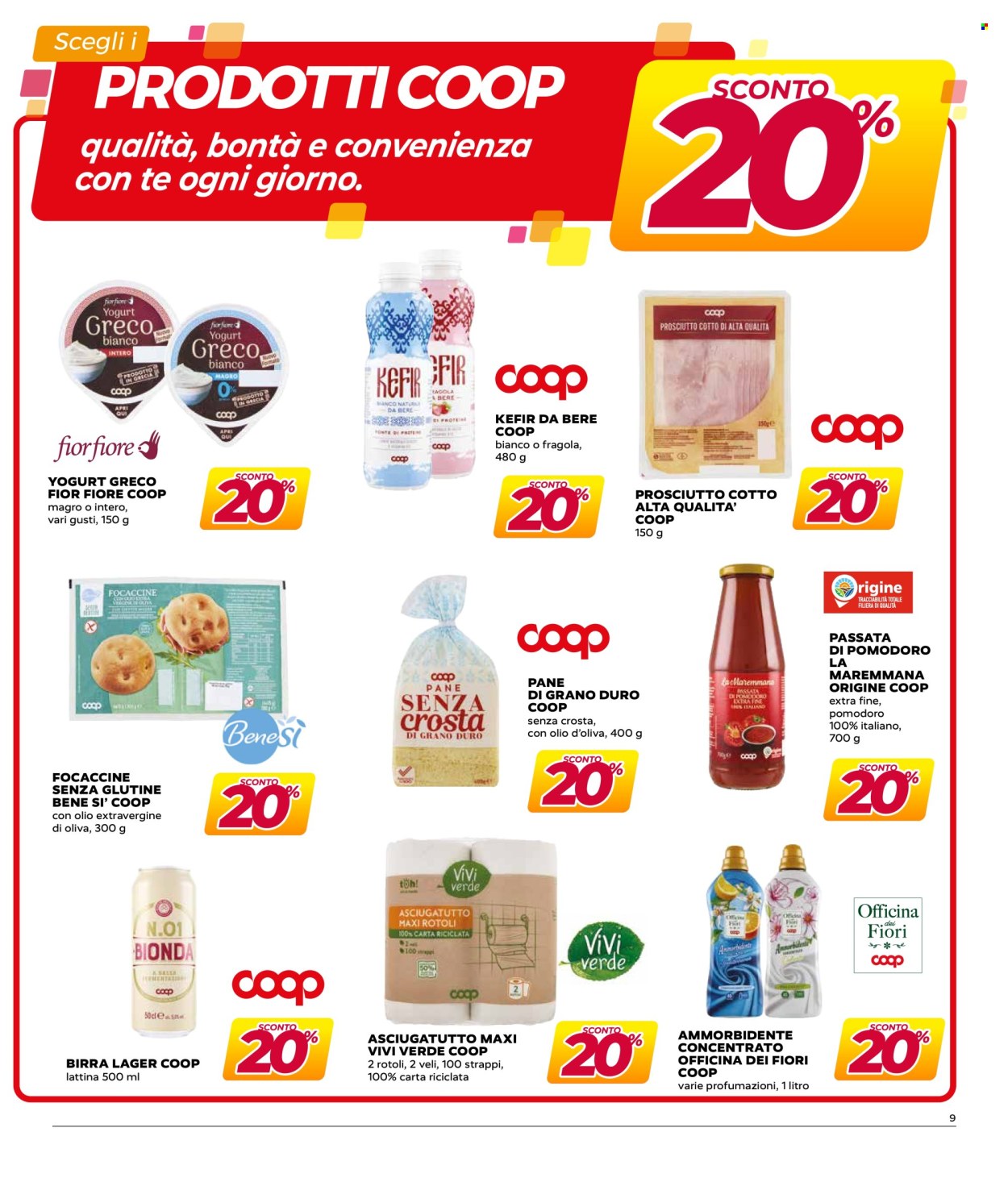 Volantino Coop - 31/7/2025 - 12/8/2025. Pagina 9