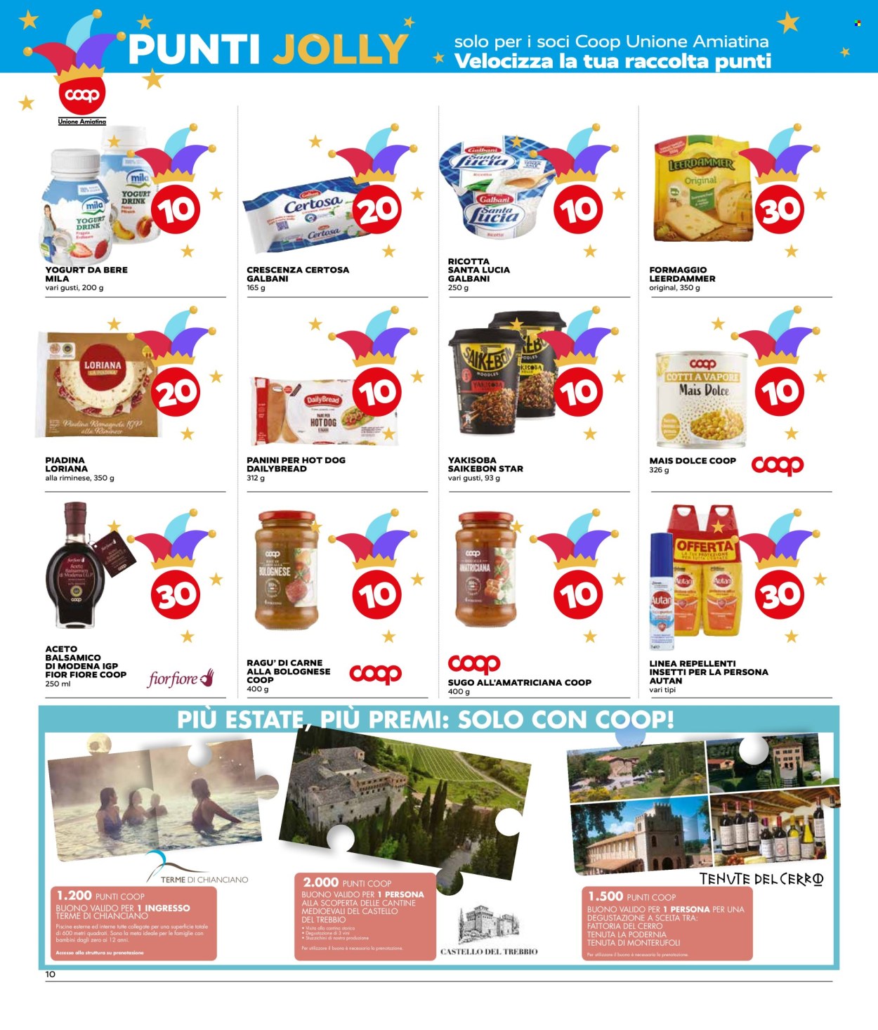 Volantino Coop - 31/7/2025 - 12/8/2025. Pagina 10