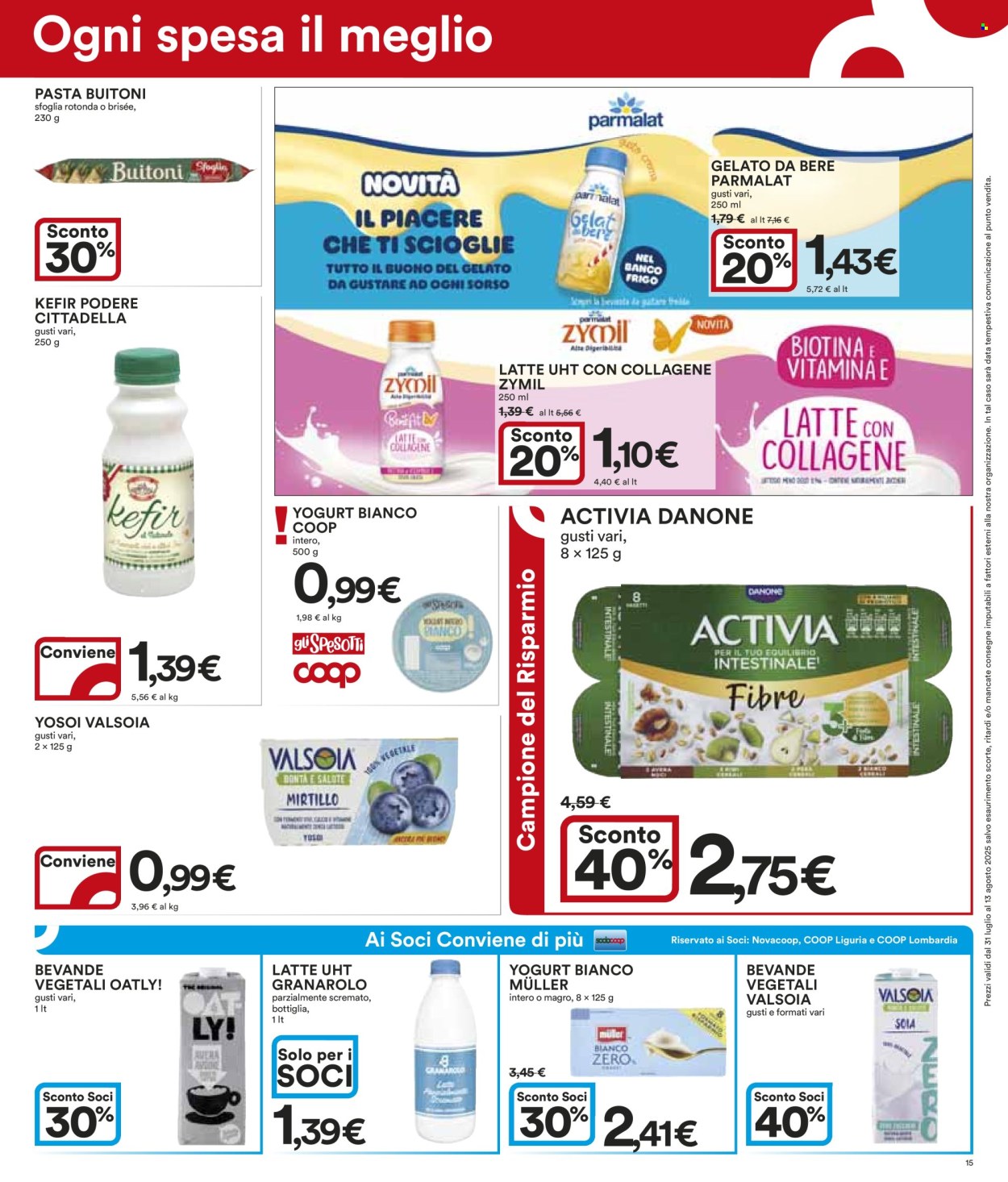 Volantino Coop - 31/7/2025 - 13/8/2025. Pagina 15