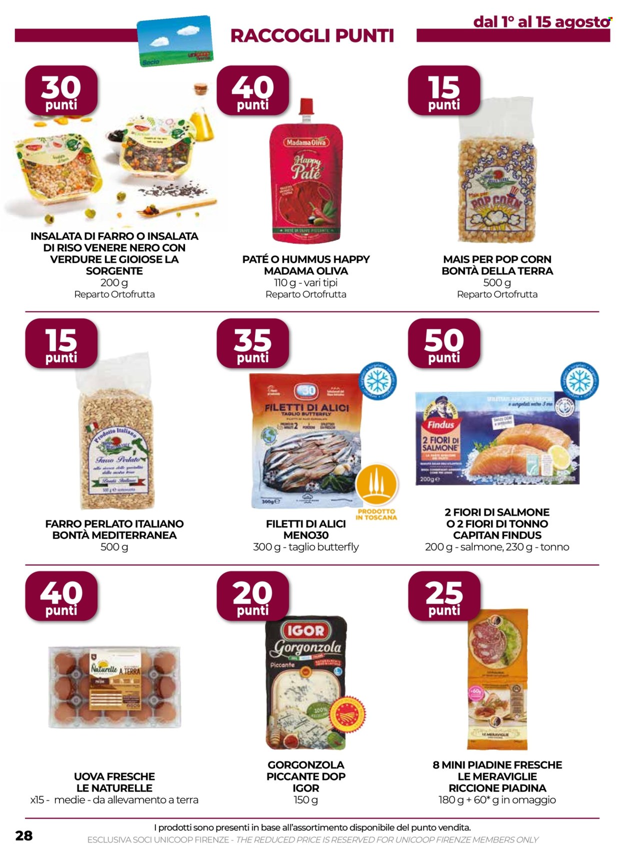 Volantino Coop - 31/7/2025 - 13/8/2025. Pagina 28